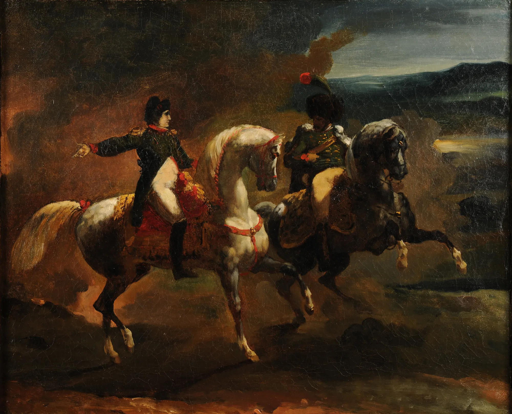 Napoleon Giving an Order to an Officer