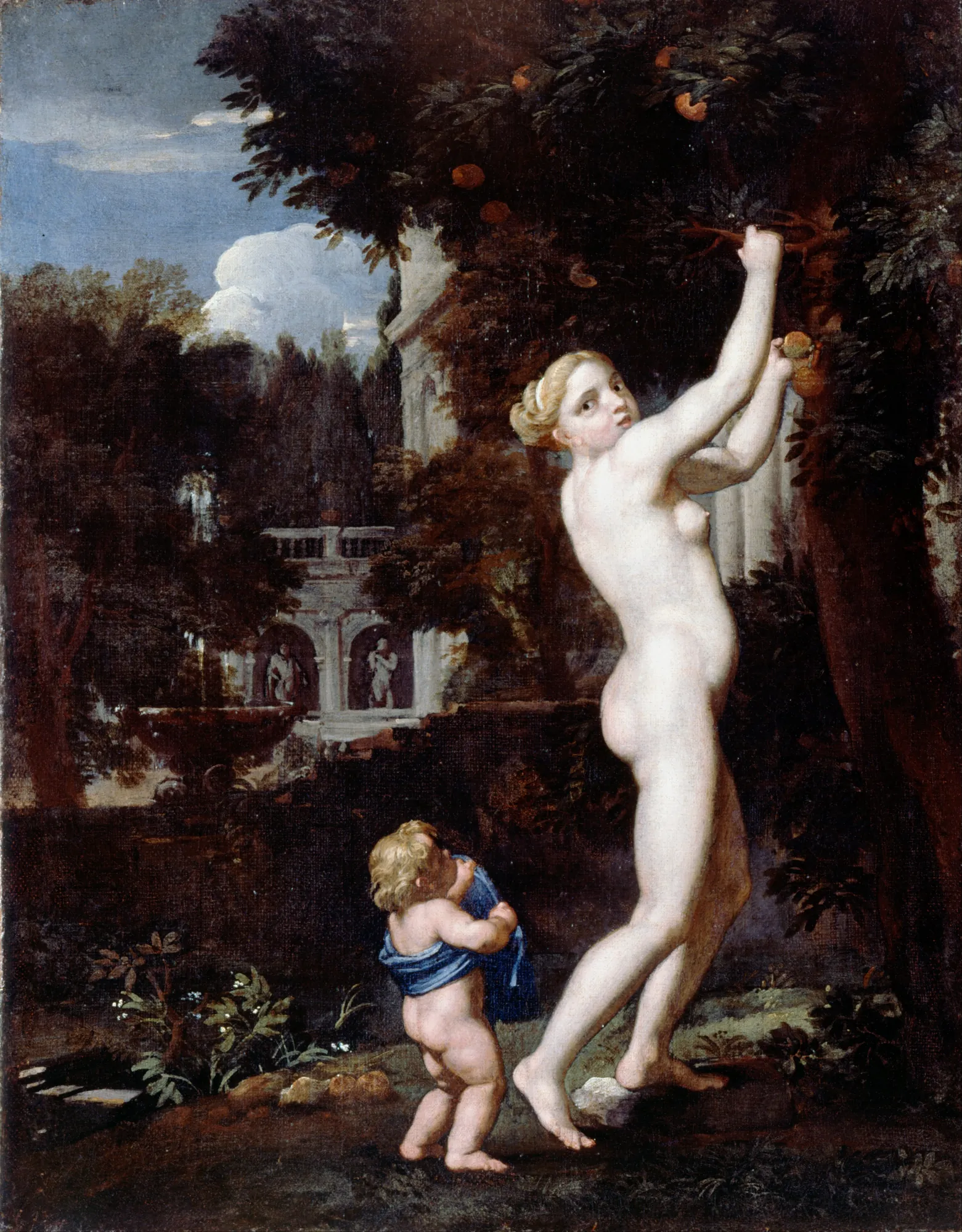 Venus Gathering Apples