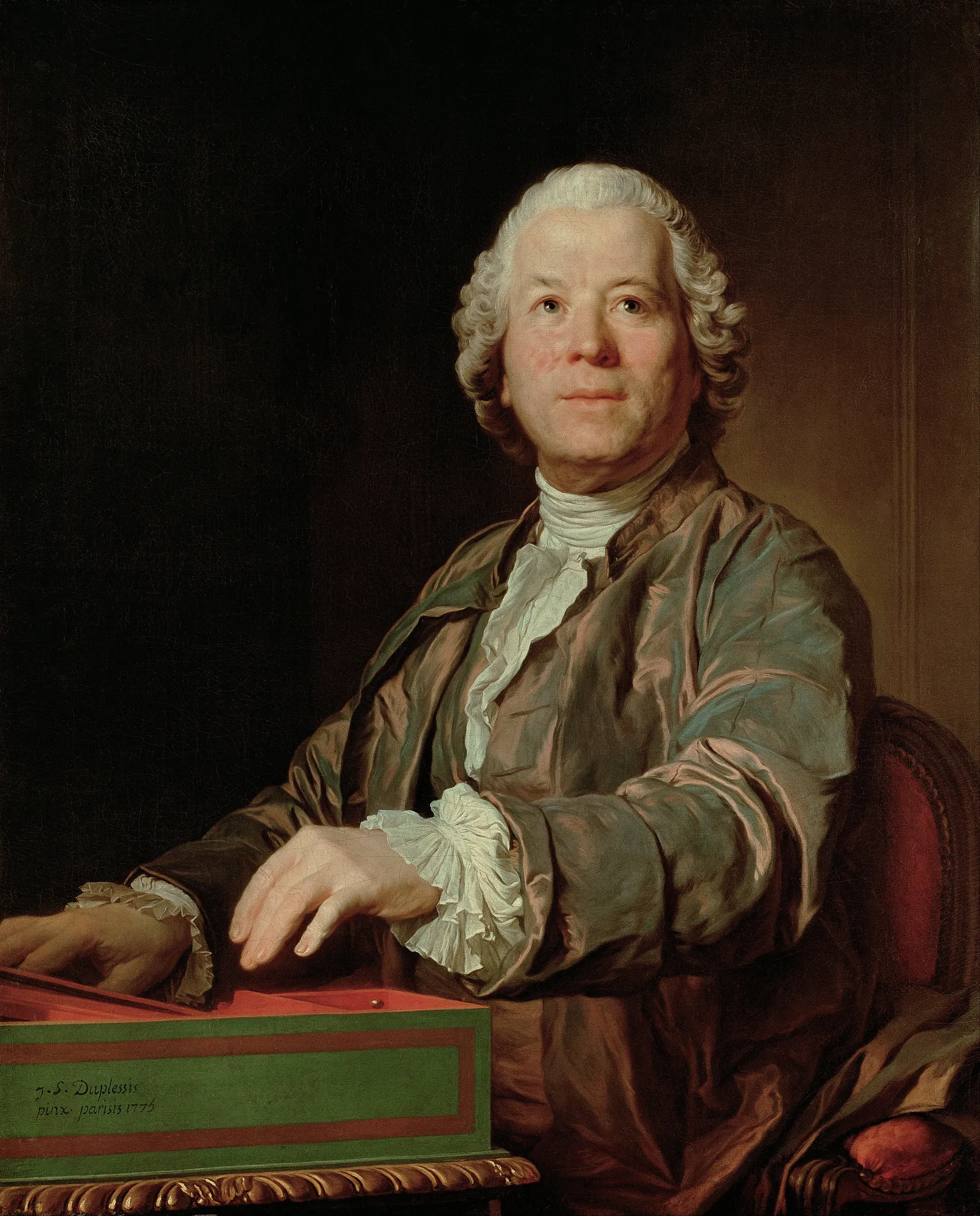 Christoph Willibald von Gluck at the Spinet