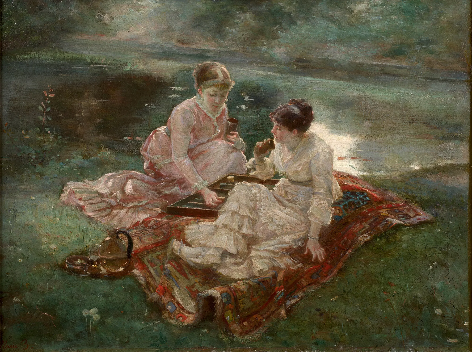 The Backgammon Players (Les joueuses de jacquet)