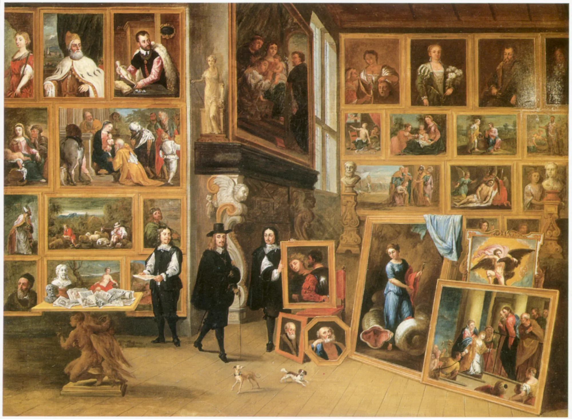 Archduke Leopold Wilhelm in his Gallery in Brussels