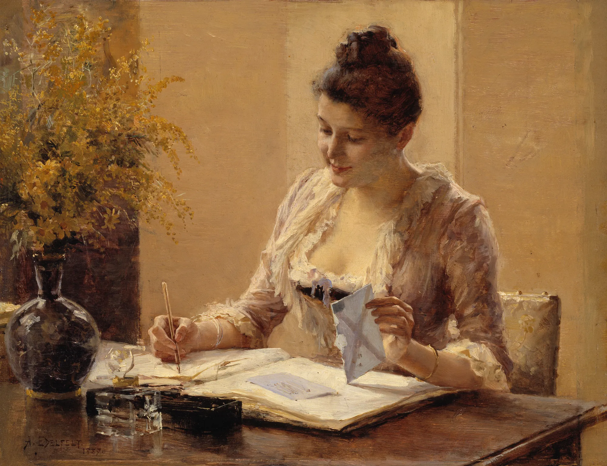 Lady Writing a Letter