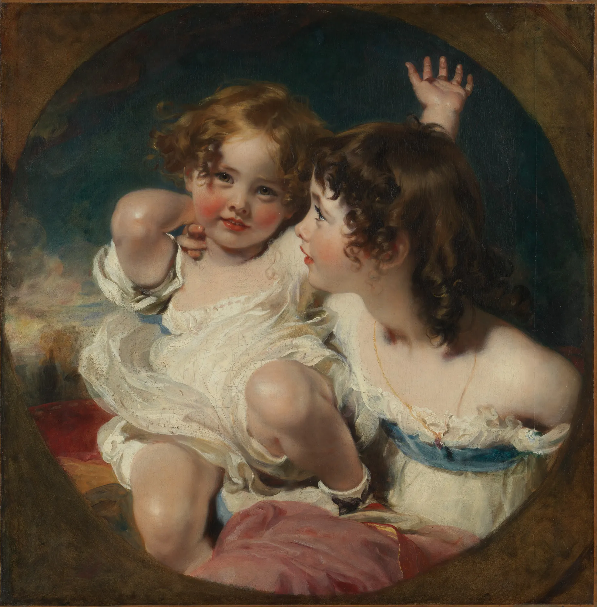 The Calmady Children (Emily and Laura Anne)