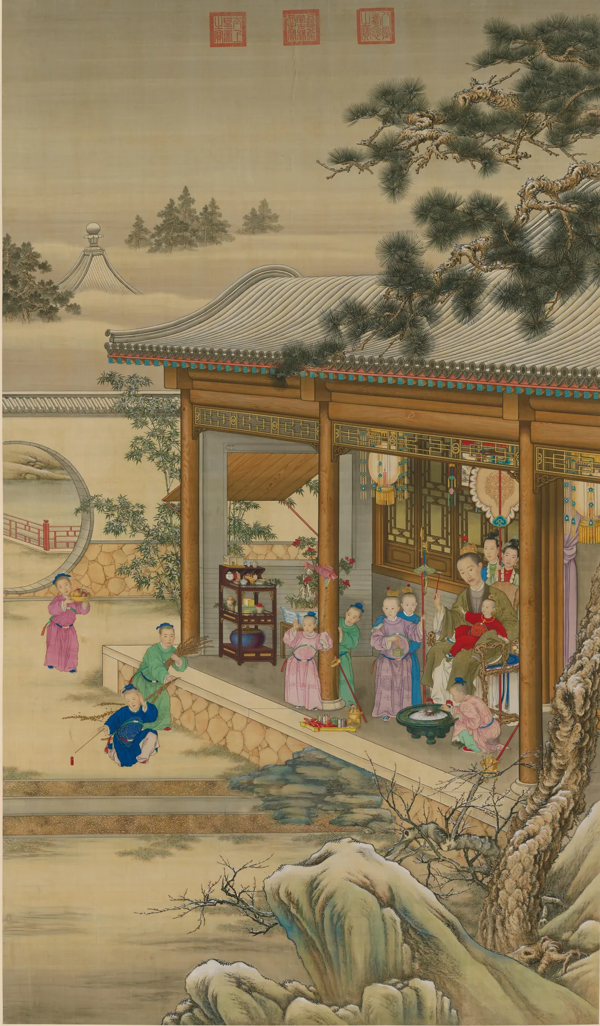 The Qianlong Emperor's New Year Festivities