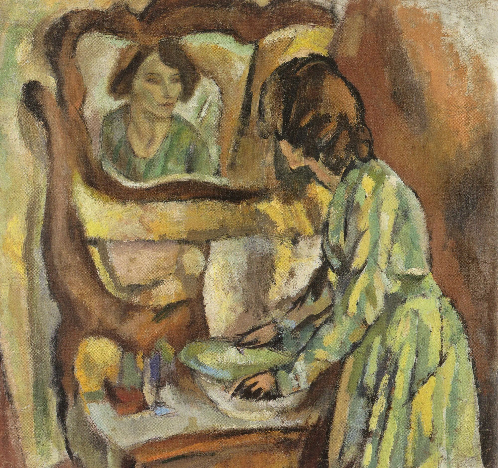 Woman at her Dressing Table