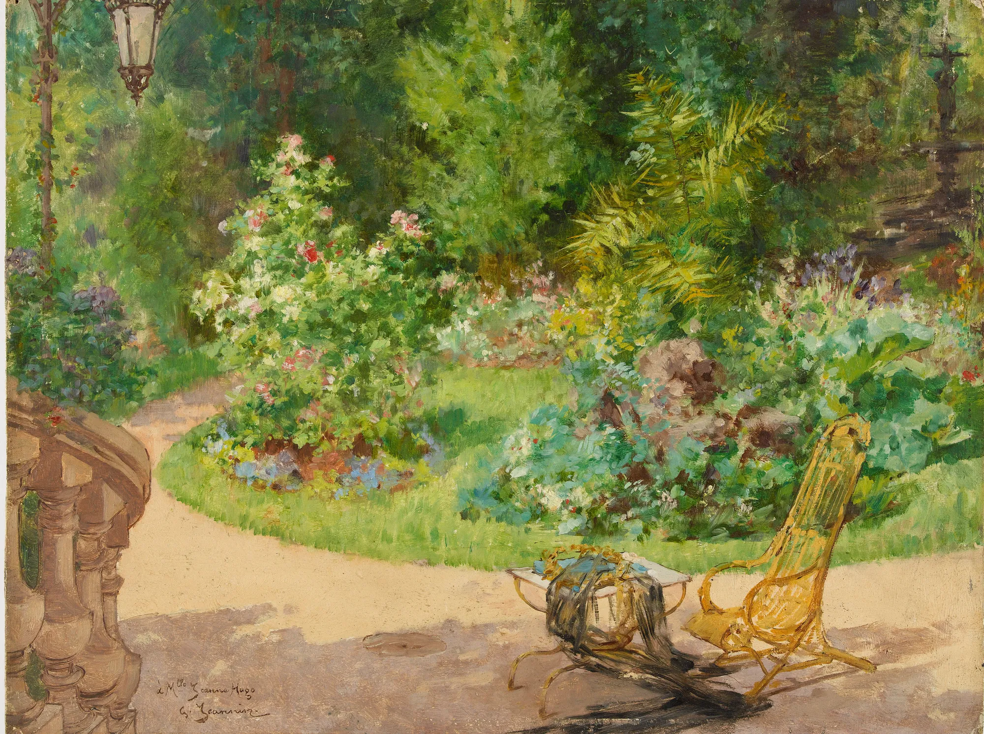 Le jardin de l'avenue d'Eylau