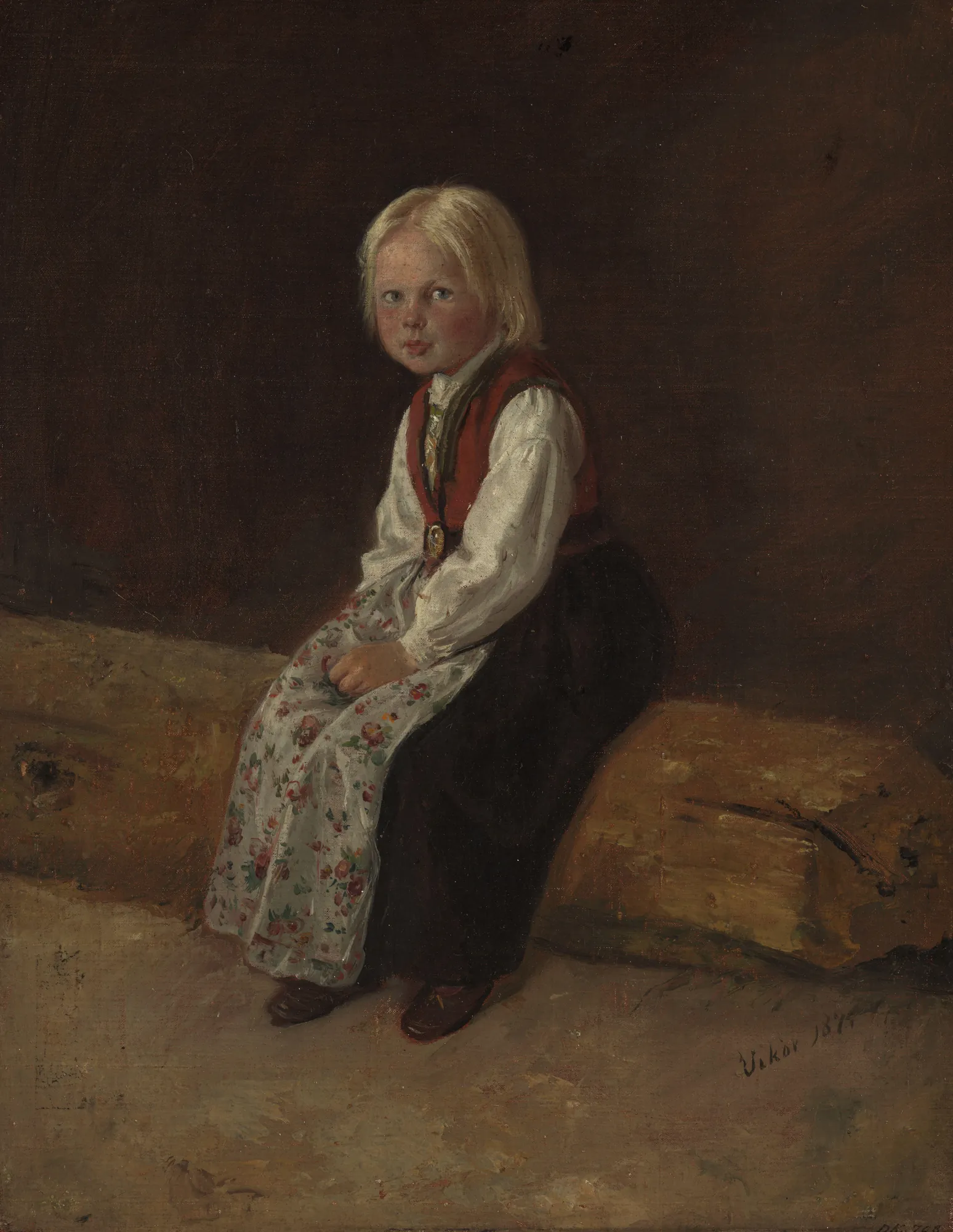 Portrait of Sella Larsdatter Vikør