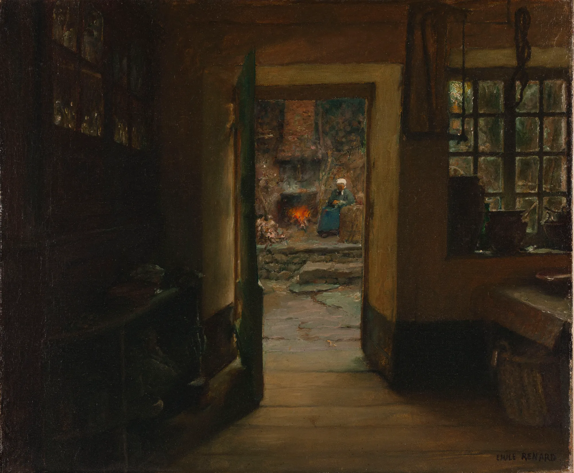 Intérieur flamand