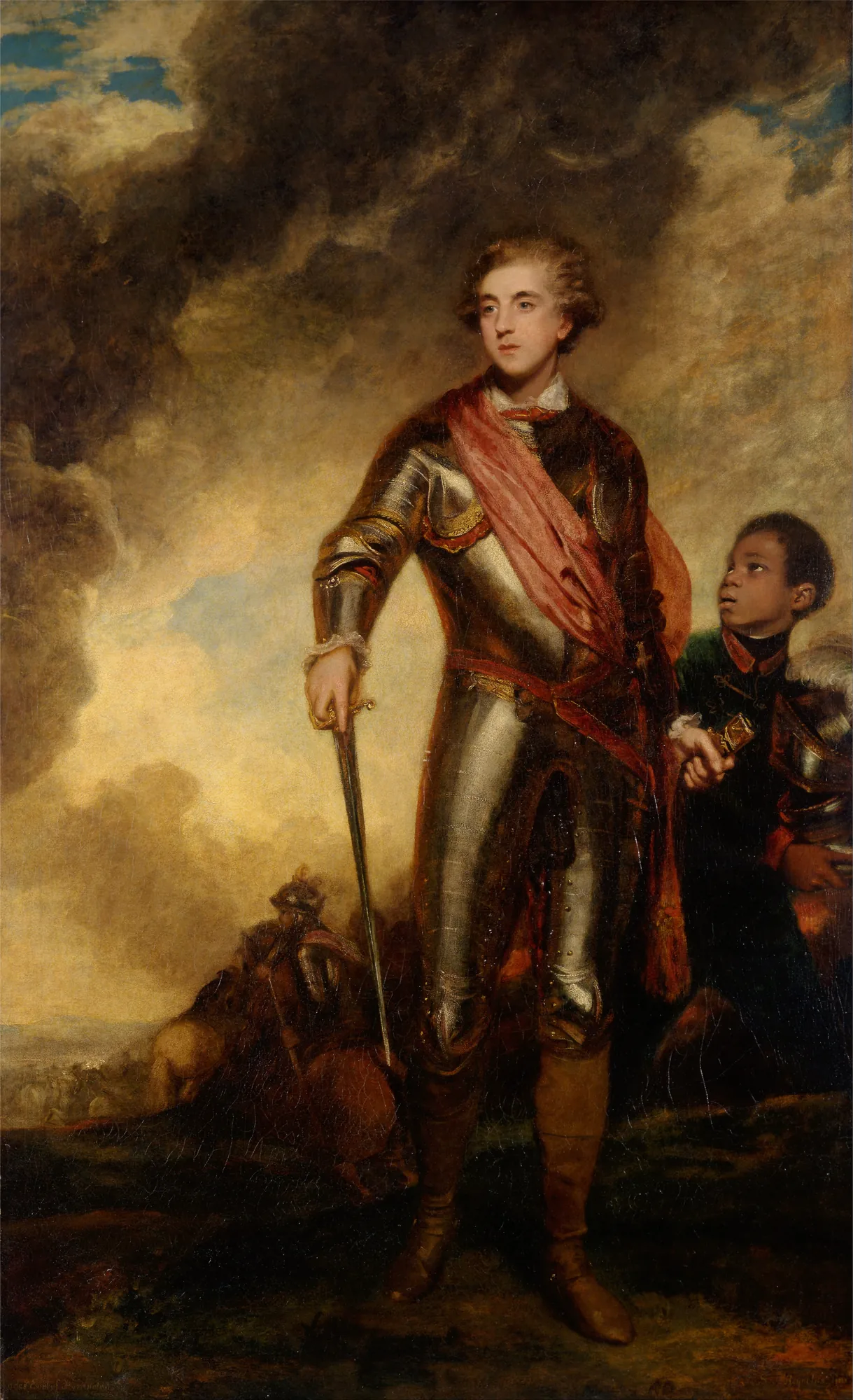 Charles Stanhope, 3rd Earl of Harrington, and Marcus Richard Fitzroy Thomas