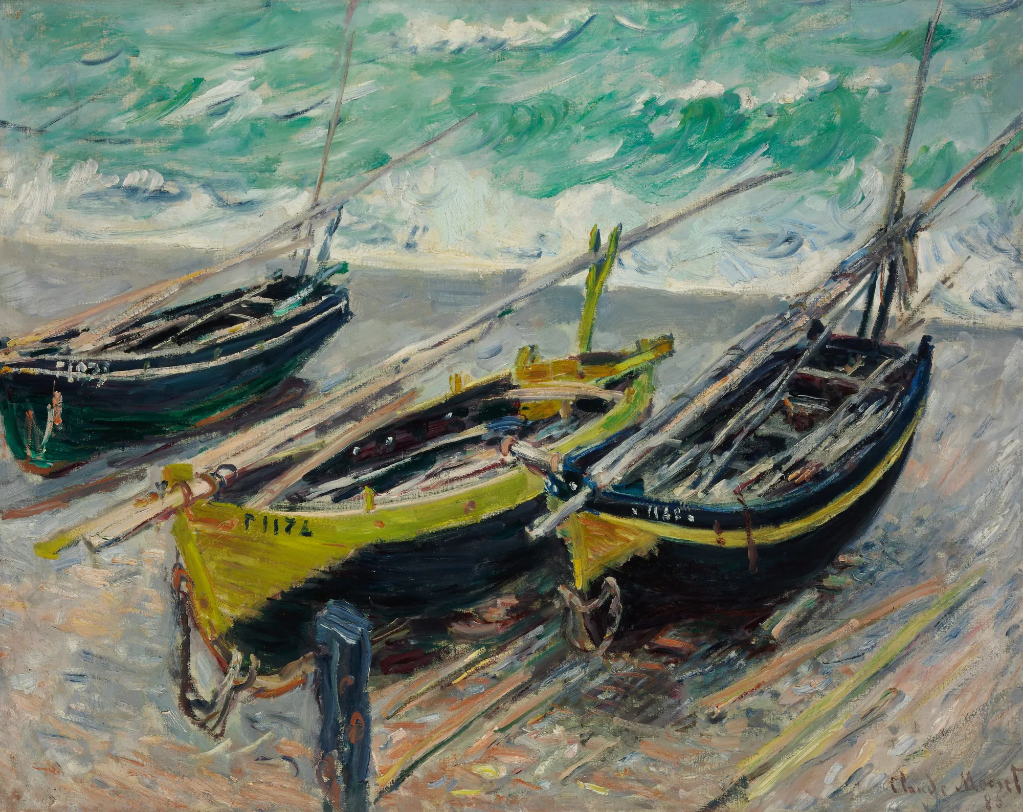 Three Fishing Boats