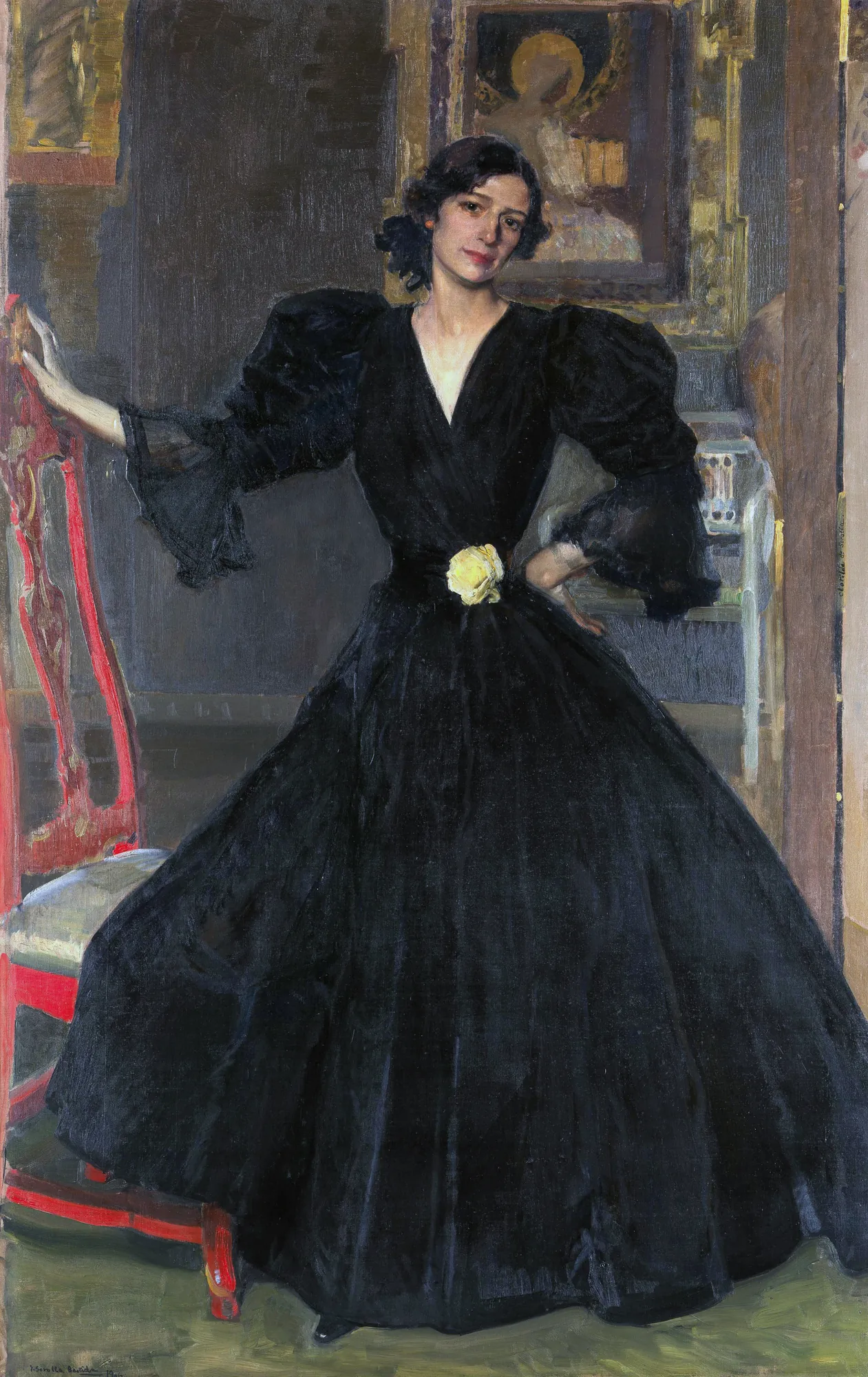 Señora de Sorolla in Black