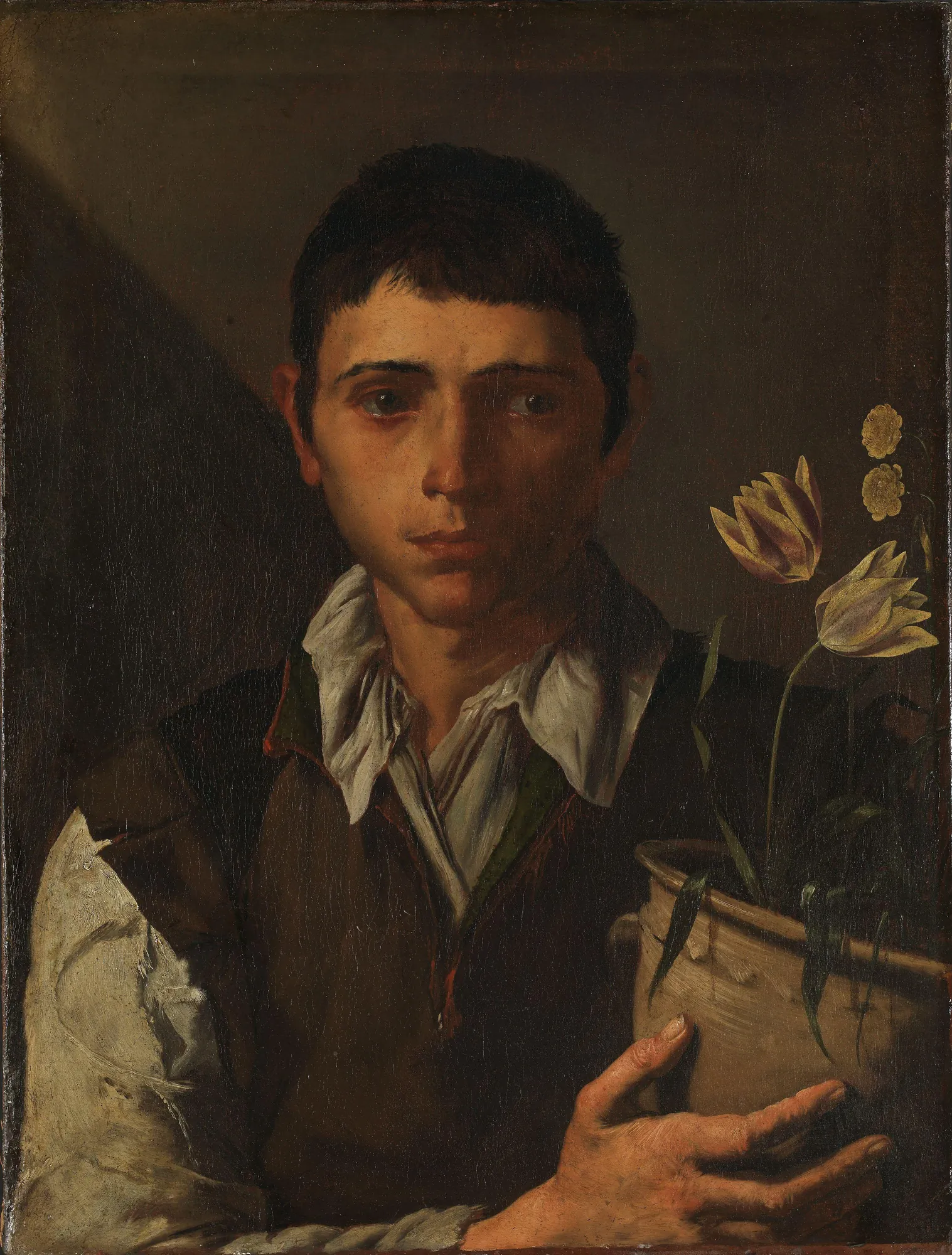 Boy with a Flower Pot