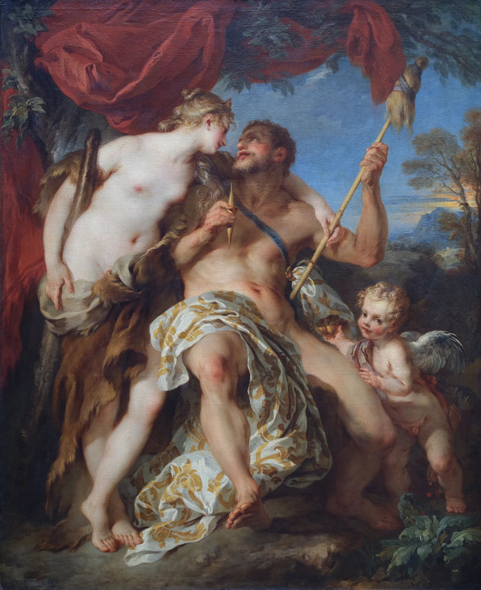 Hercules and Omphale