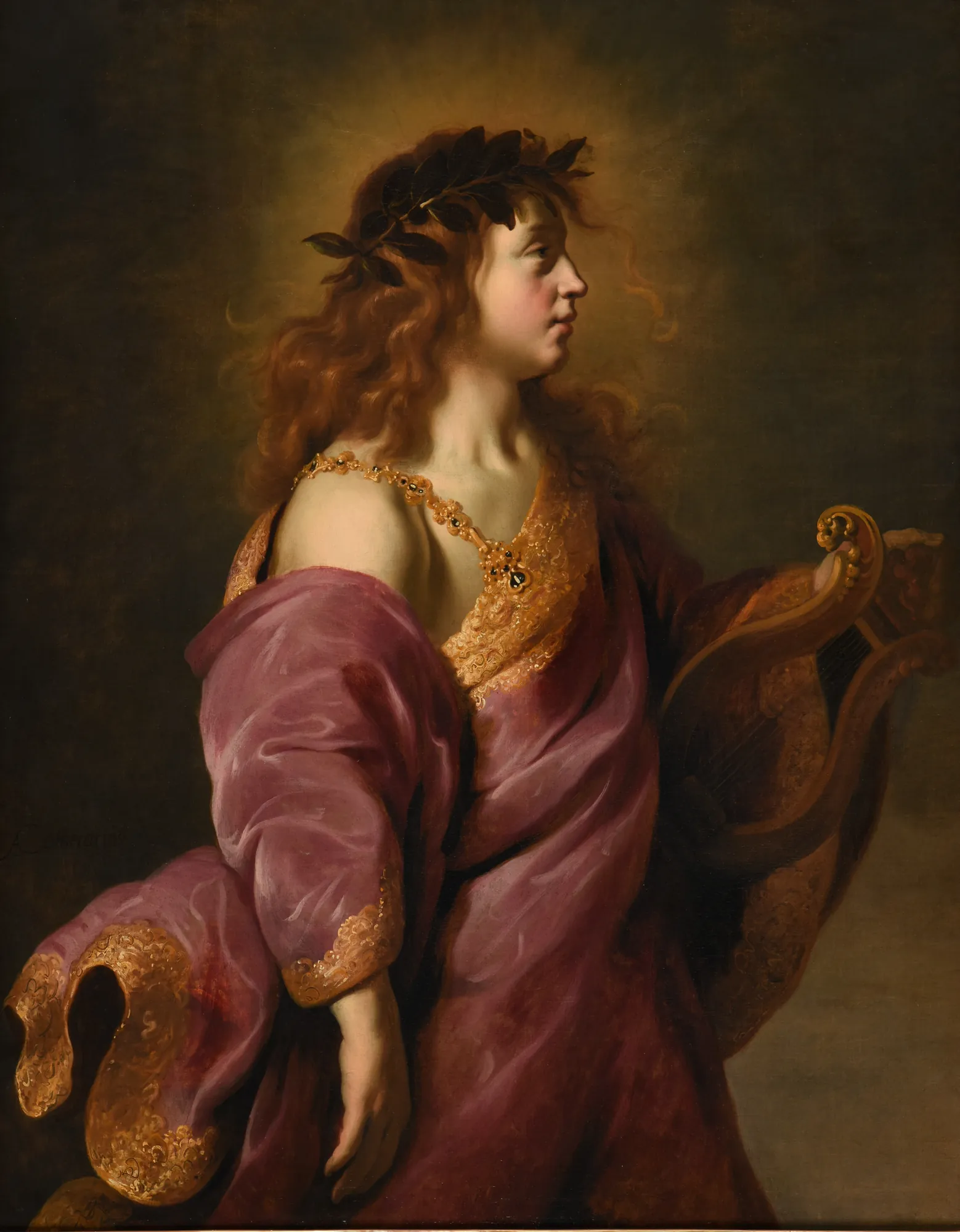 Portrait of a Man as Apollo