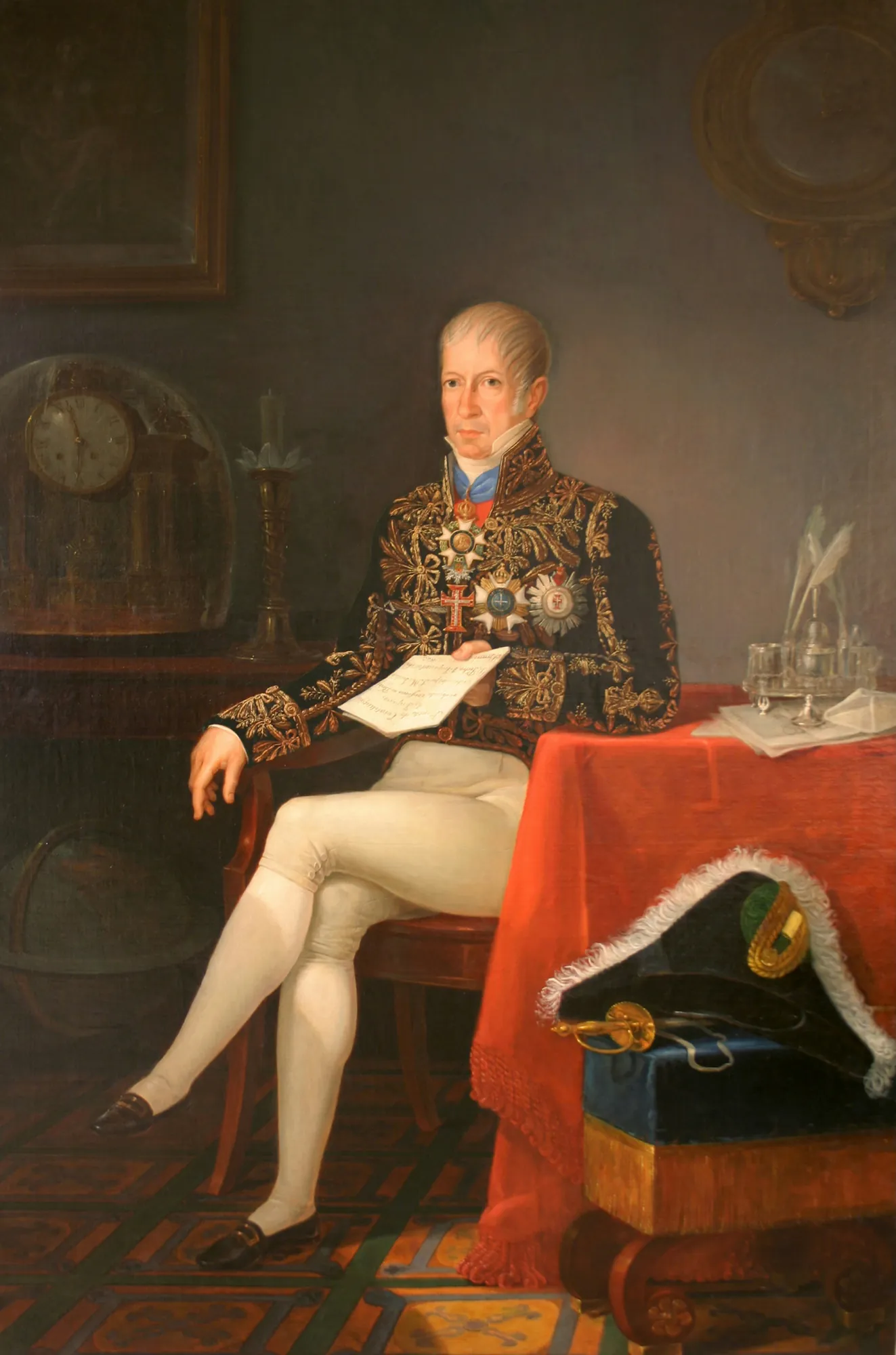 Portrait of Antônio Luís Pereira da Cunha, Marquis of Inhambupe