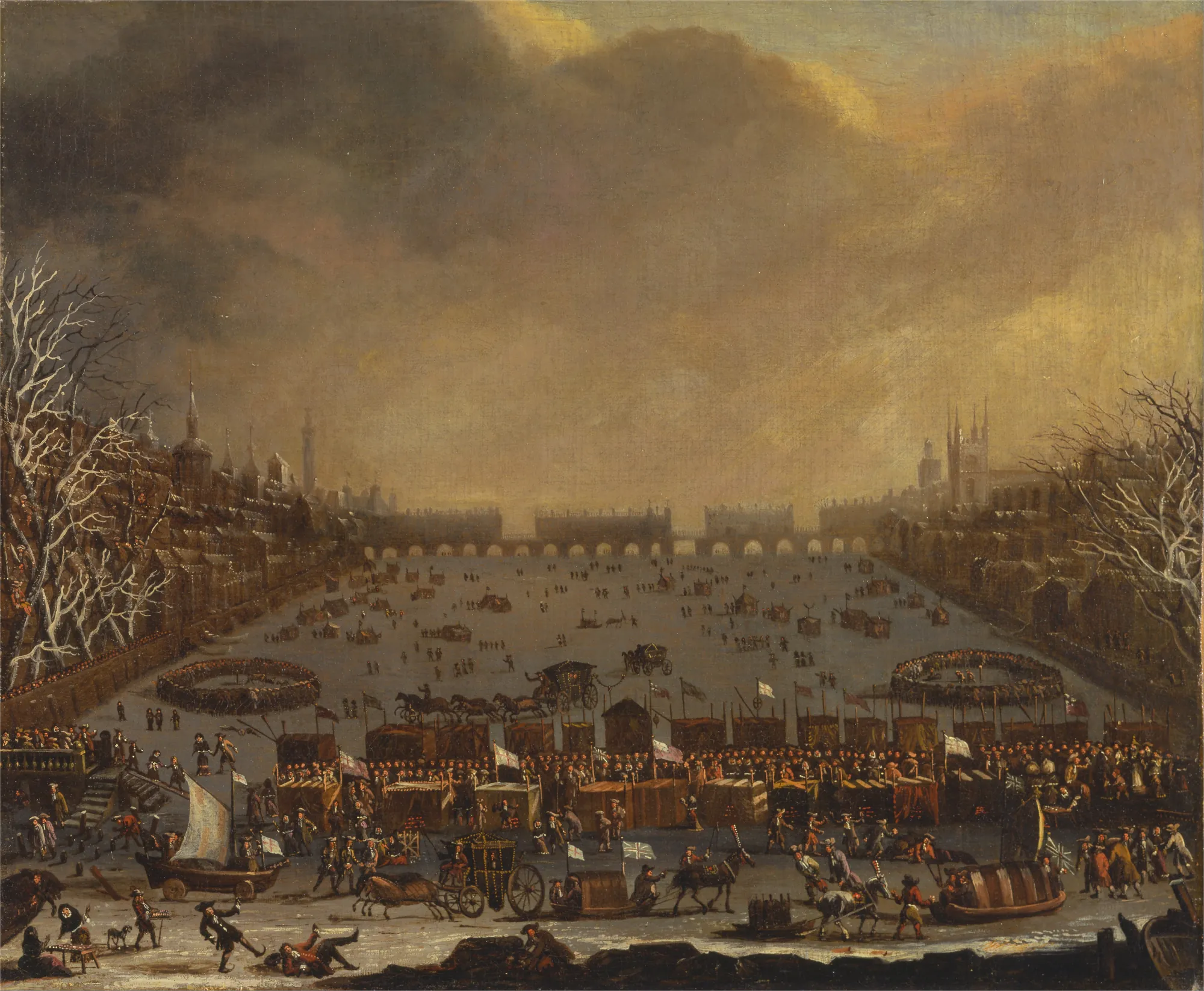Frost Fair on the Thames