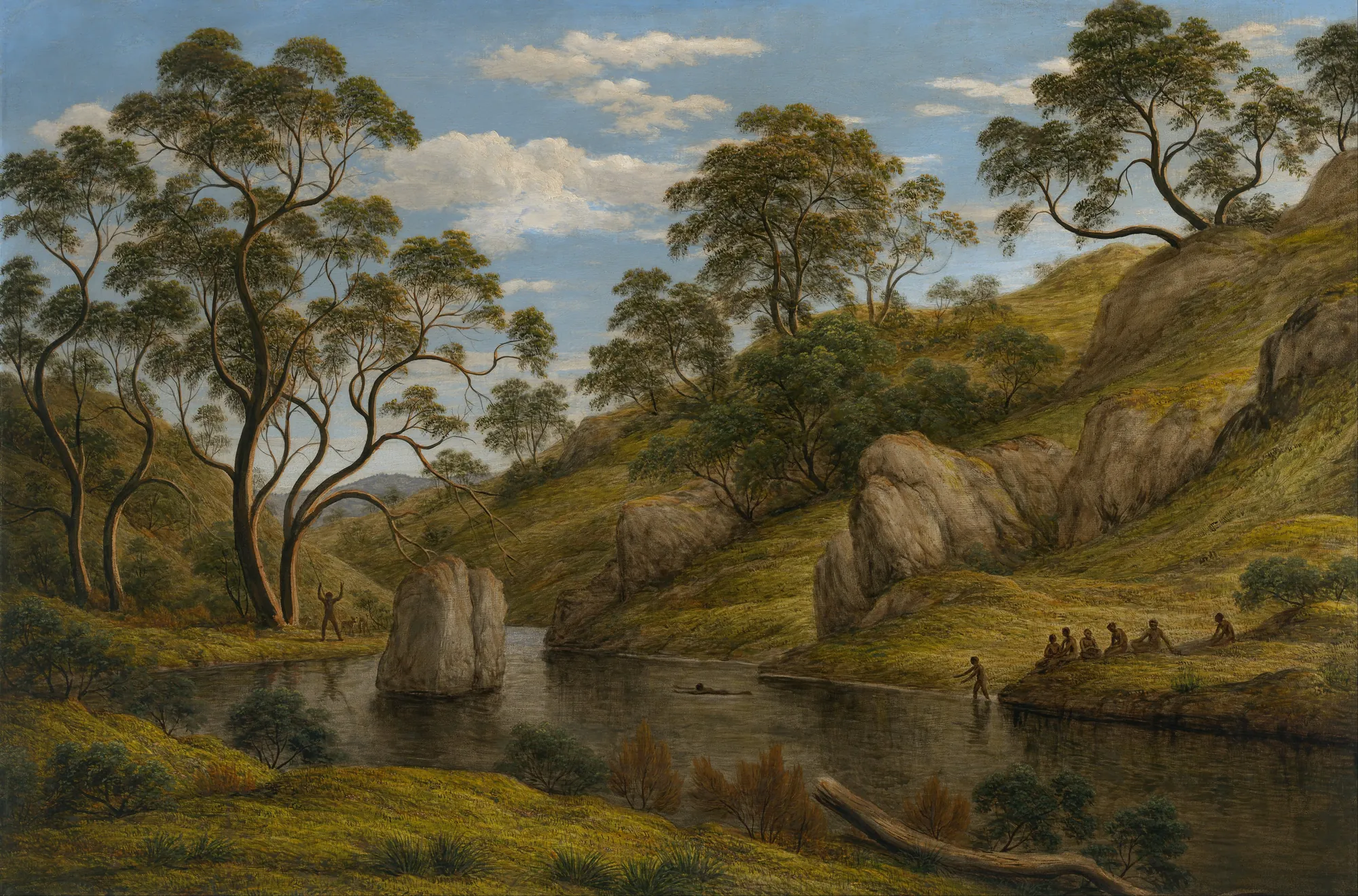 The Bath of Diana, Van Diemen's Land