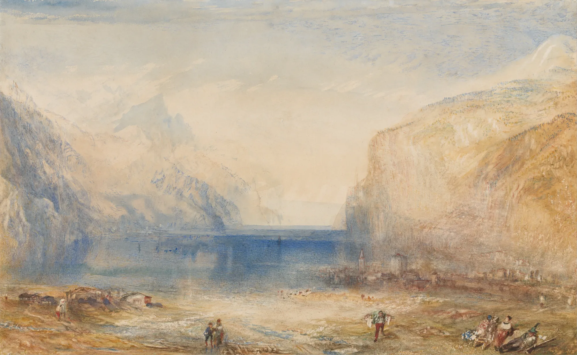 Fluelen: Morning (Looking Towards the Lake)
