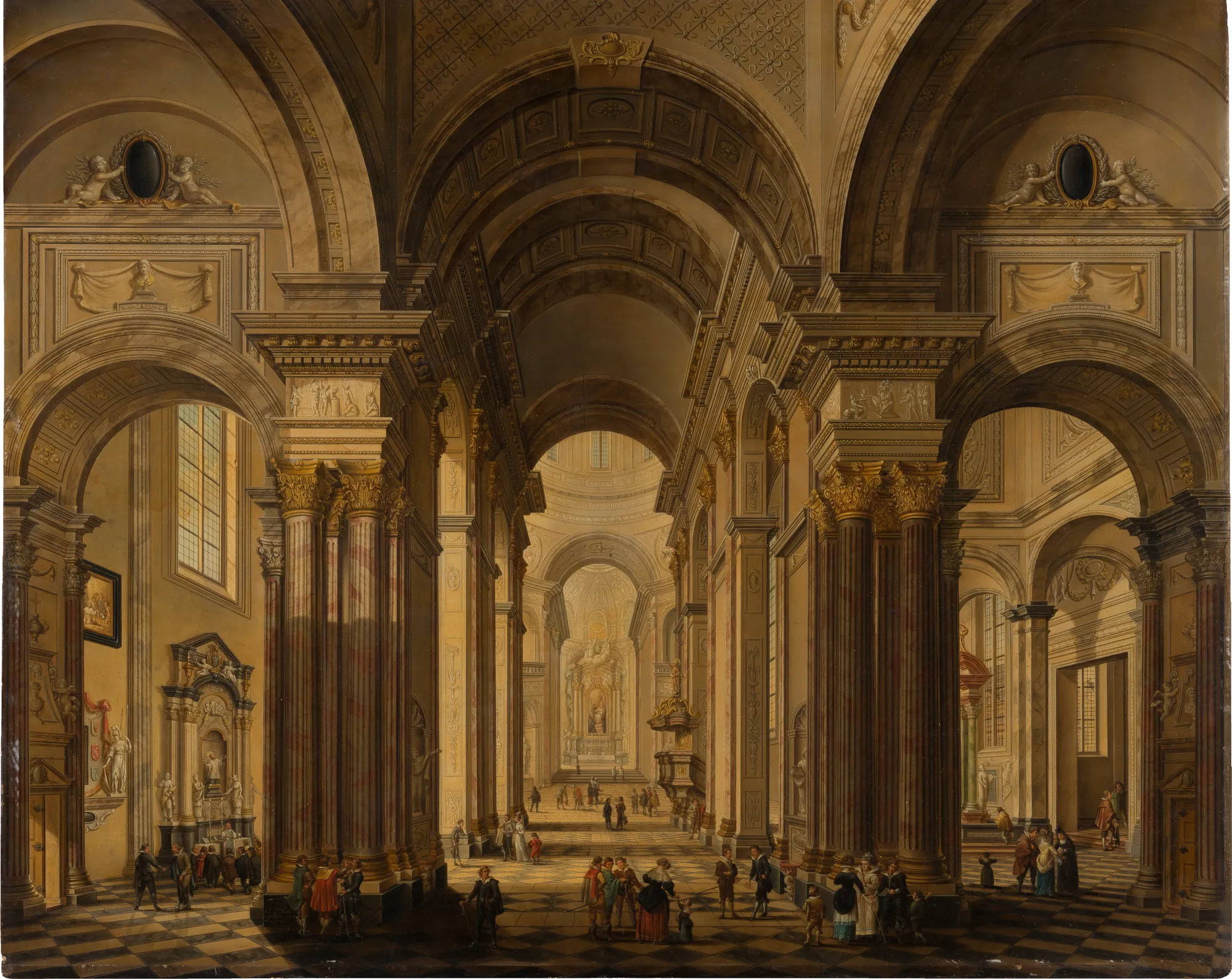 Interior of a Baroque Church