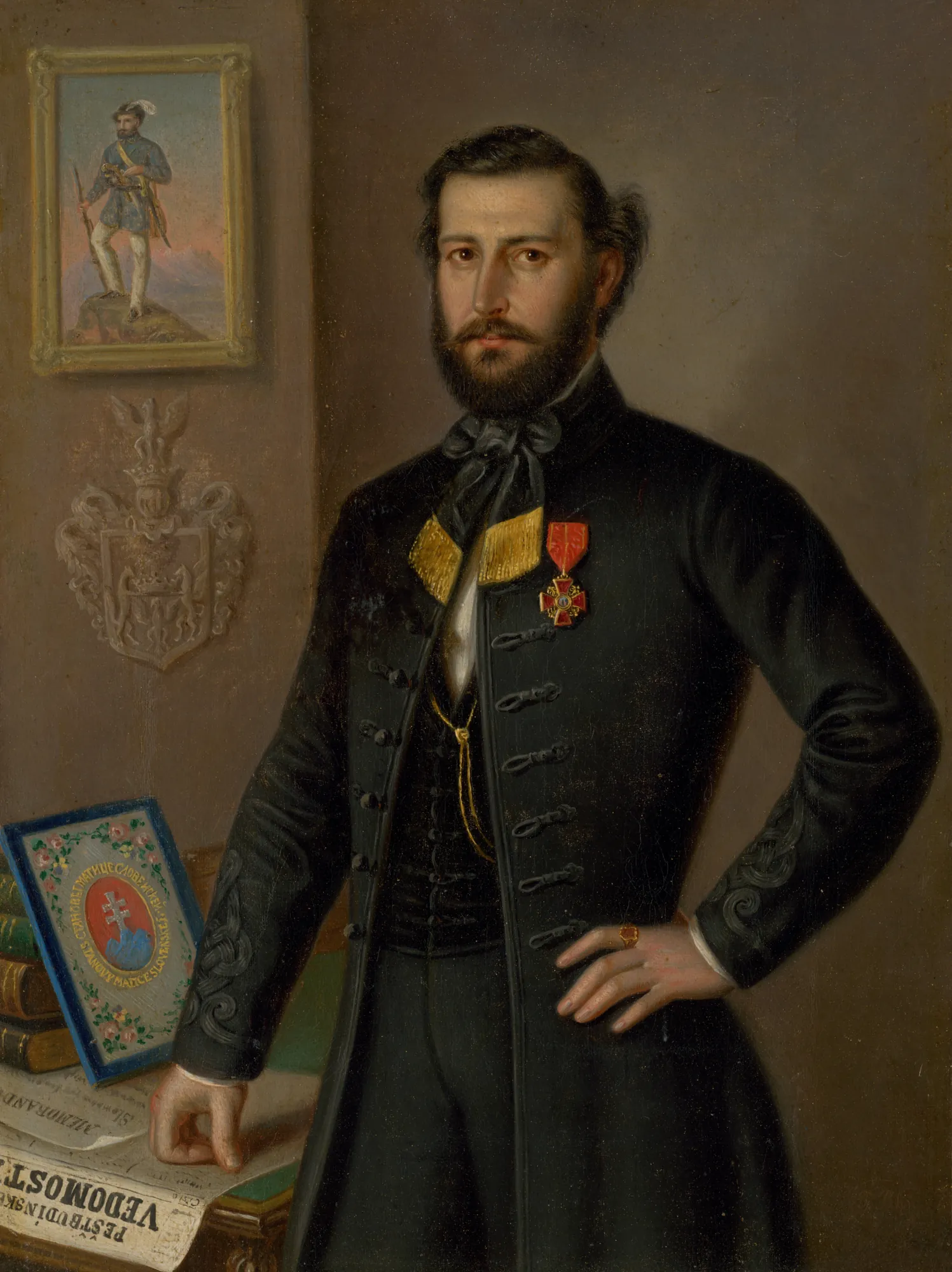 Study for a Portrait of Ján Francisci