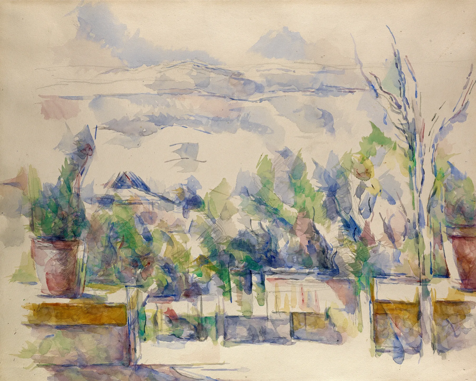 The Terrace at the Garden at Les Lauves