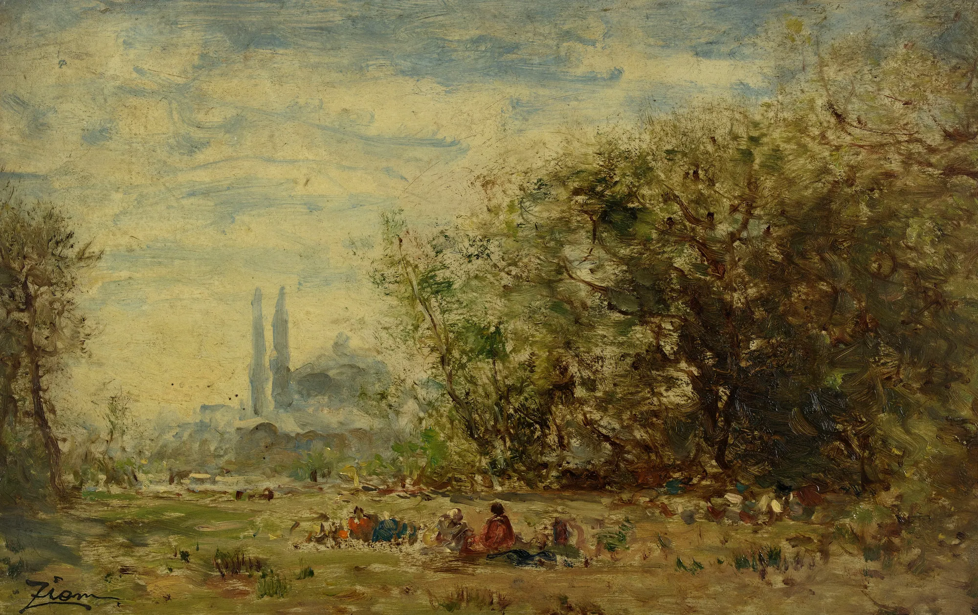 Les eaux douces d'Asie (environs de Constantinople)