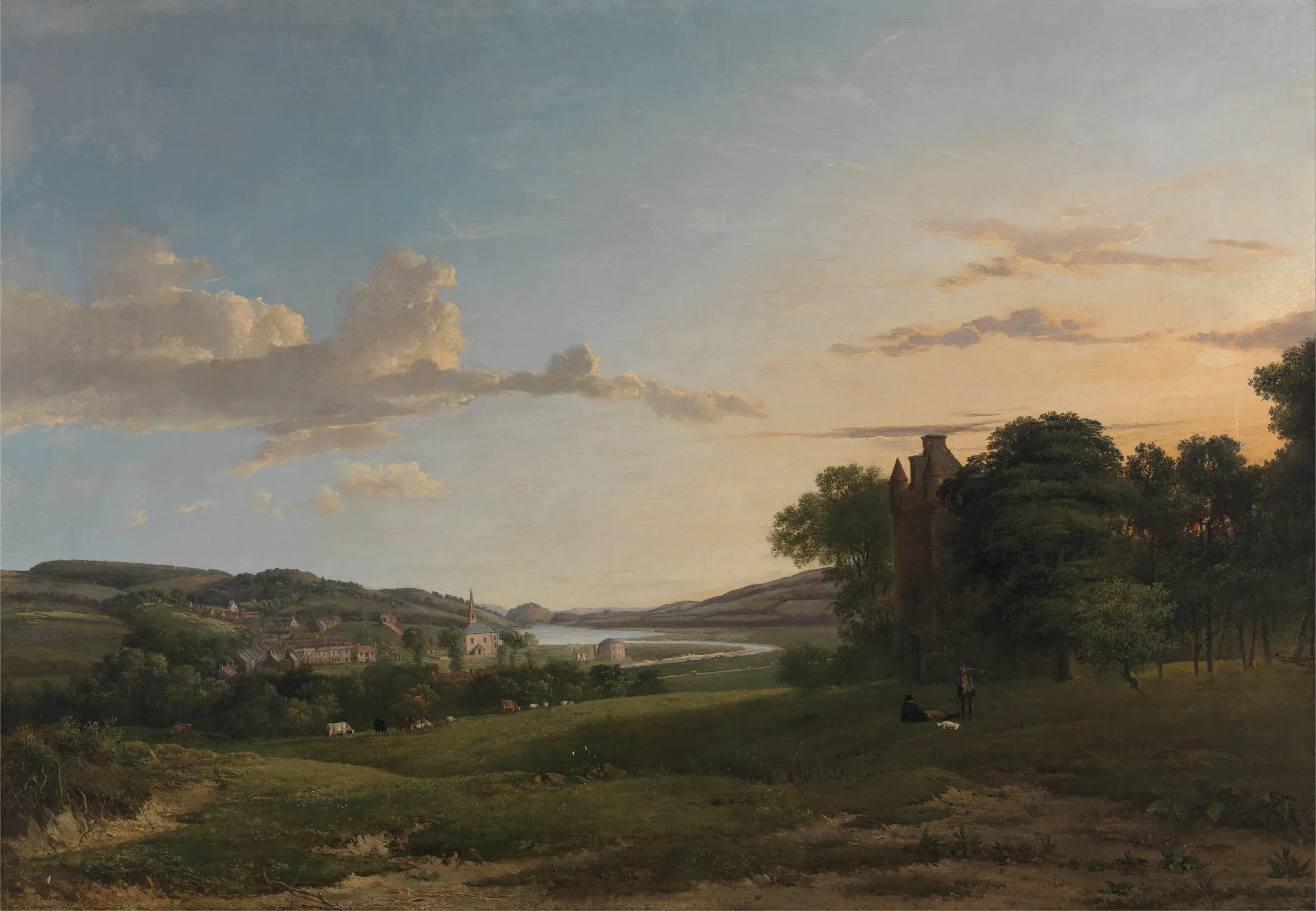 A View of Cessford and the Village of Caverton