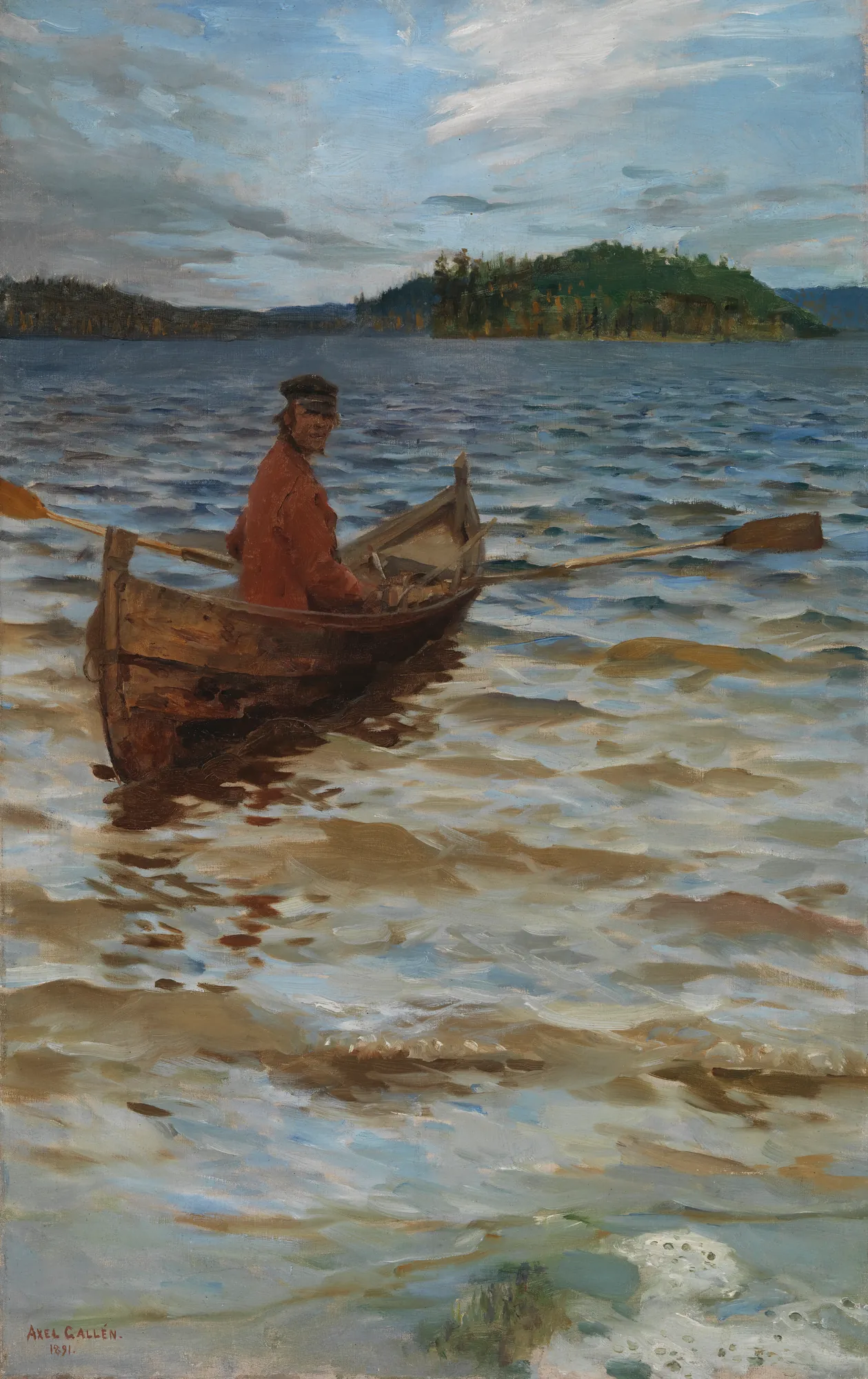Rowing to the Shore