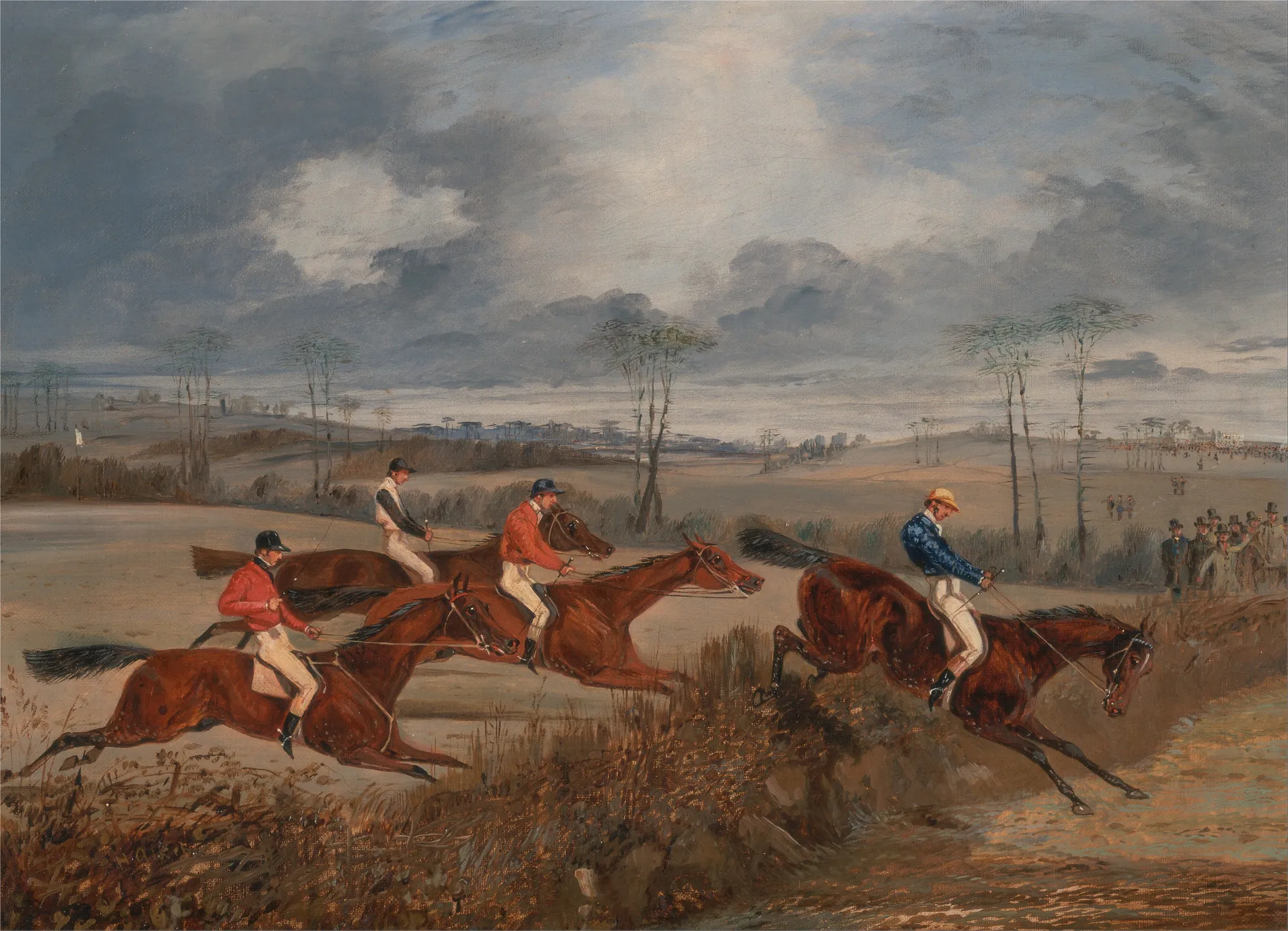 Scenes from a Steeplechase: Taking a Hedge