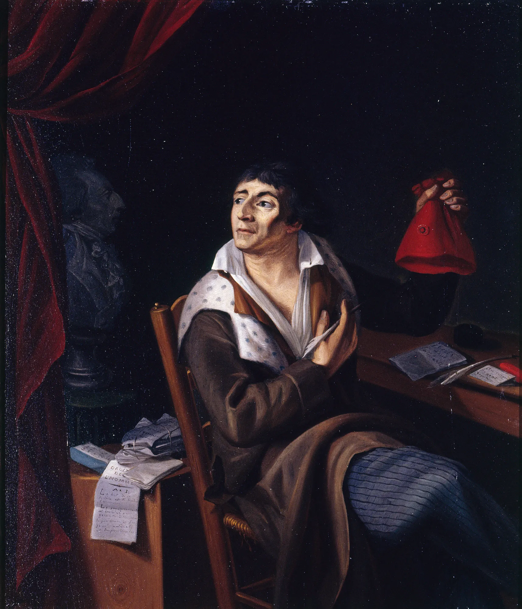 Portrait of Jean-Paul Marat