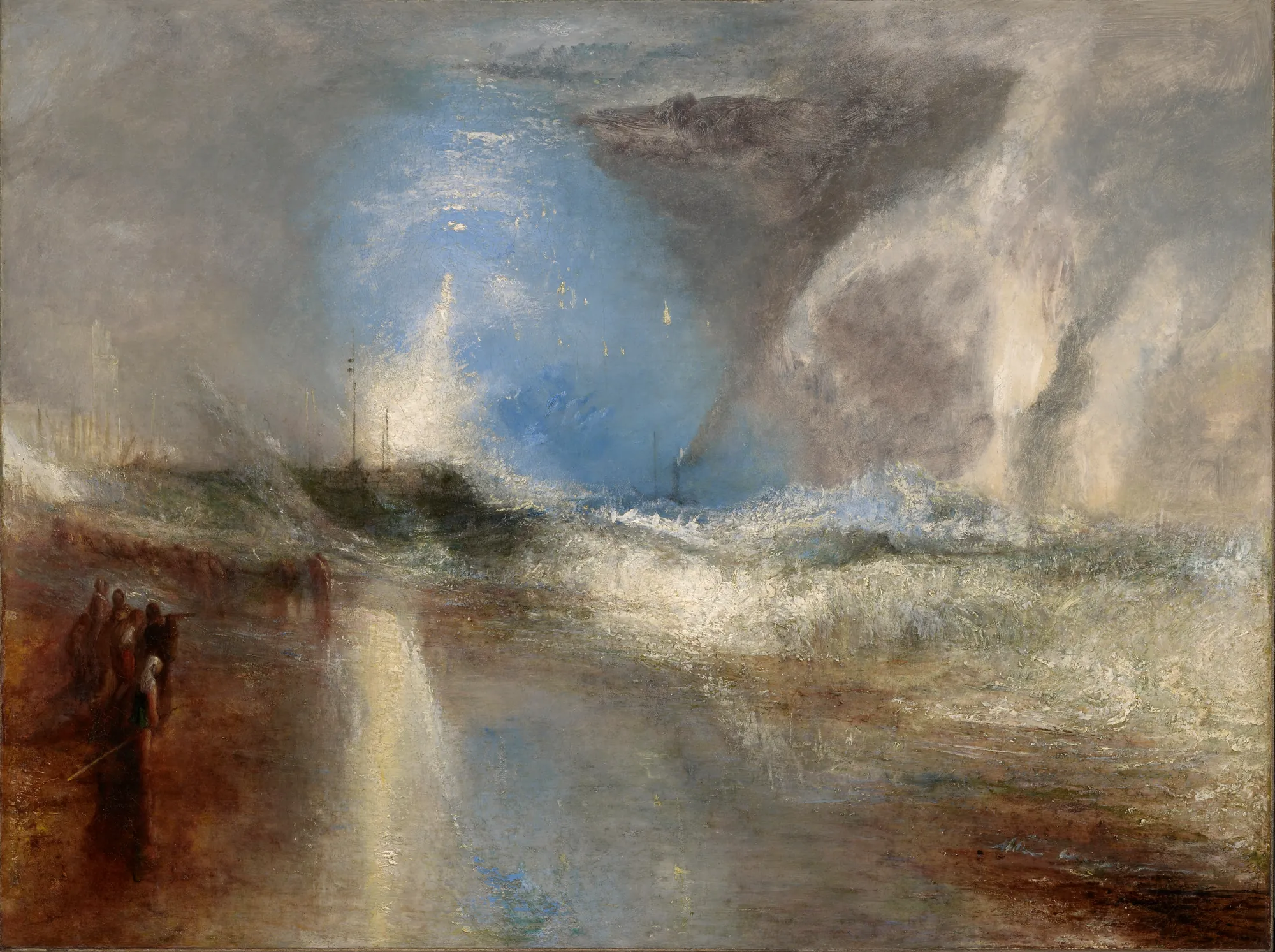 Rockets and Blue Lights (Close at Hand) to Warn Steamboats of Shoal Water