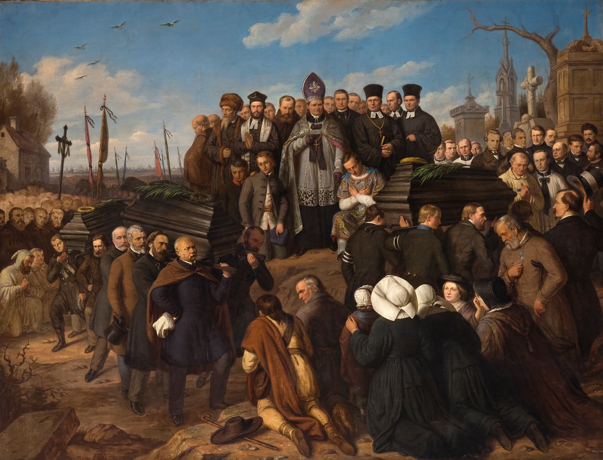 Funeral of the Five Victims