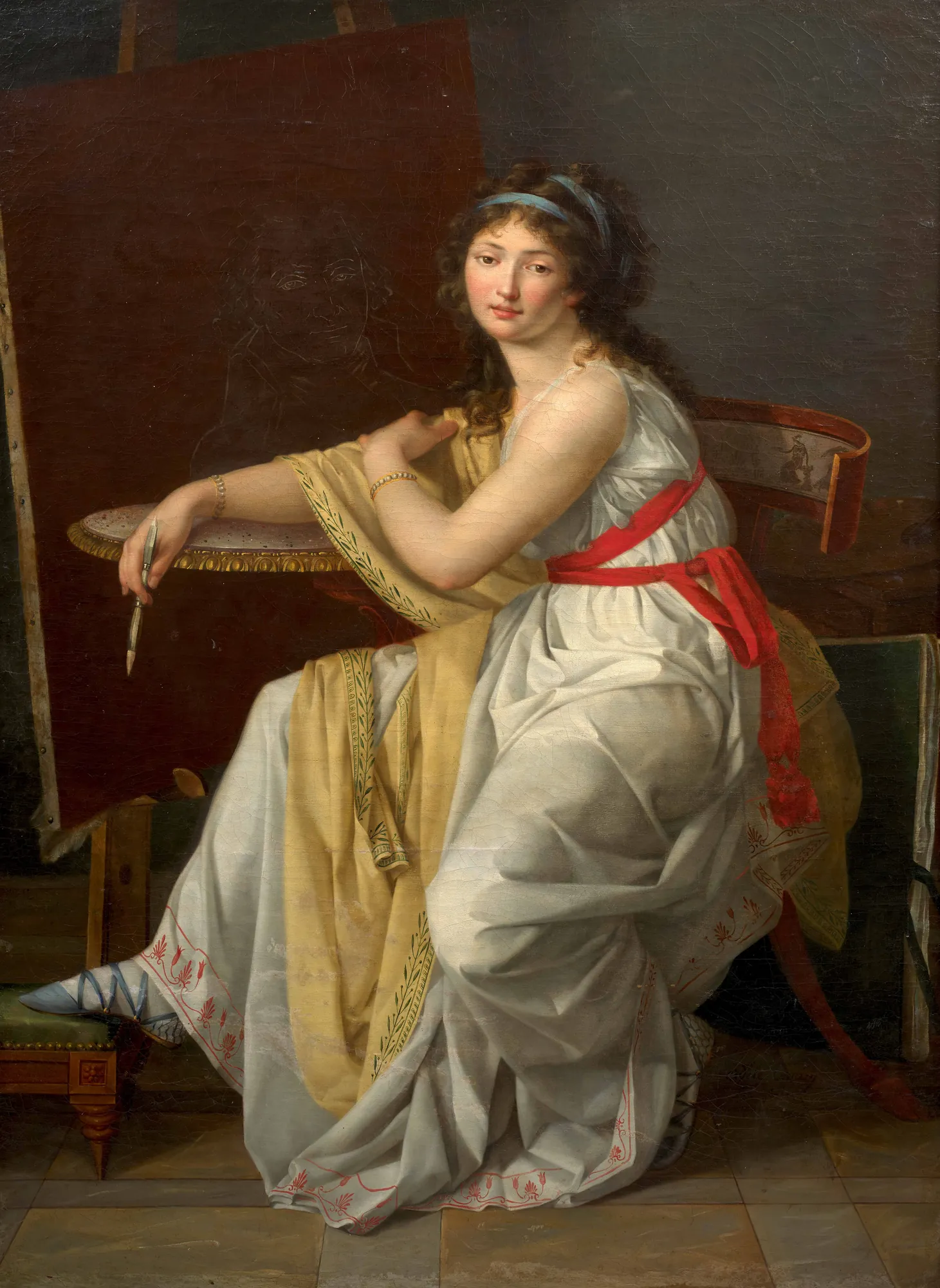 Portrait of a Woman Artist