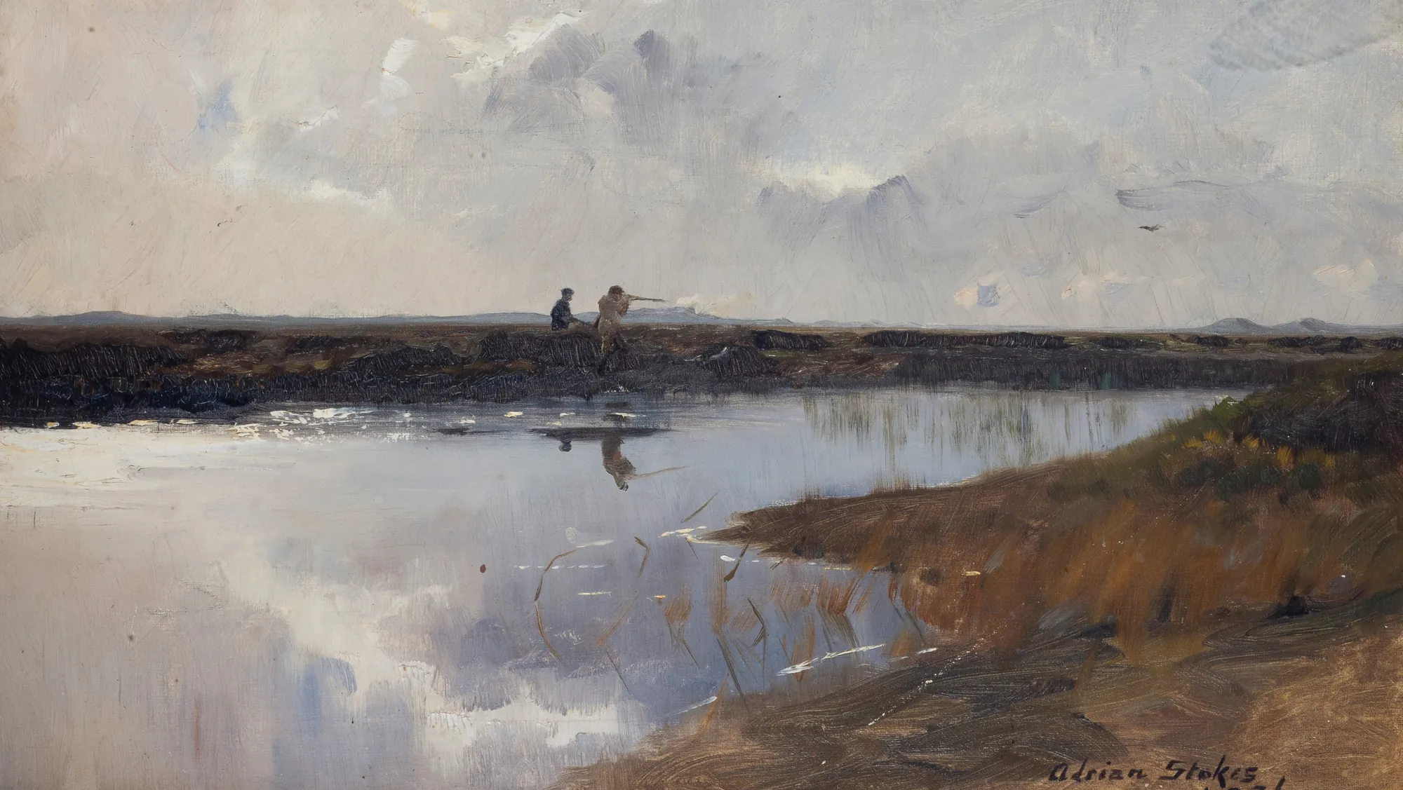 Hunters on the Moor North of Skagen
