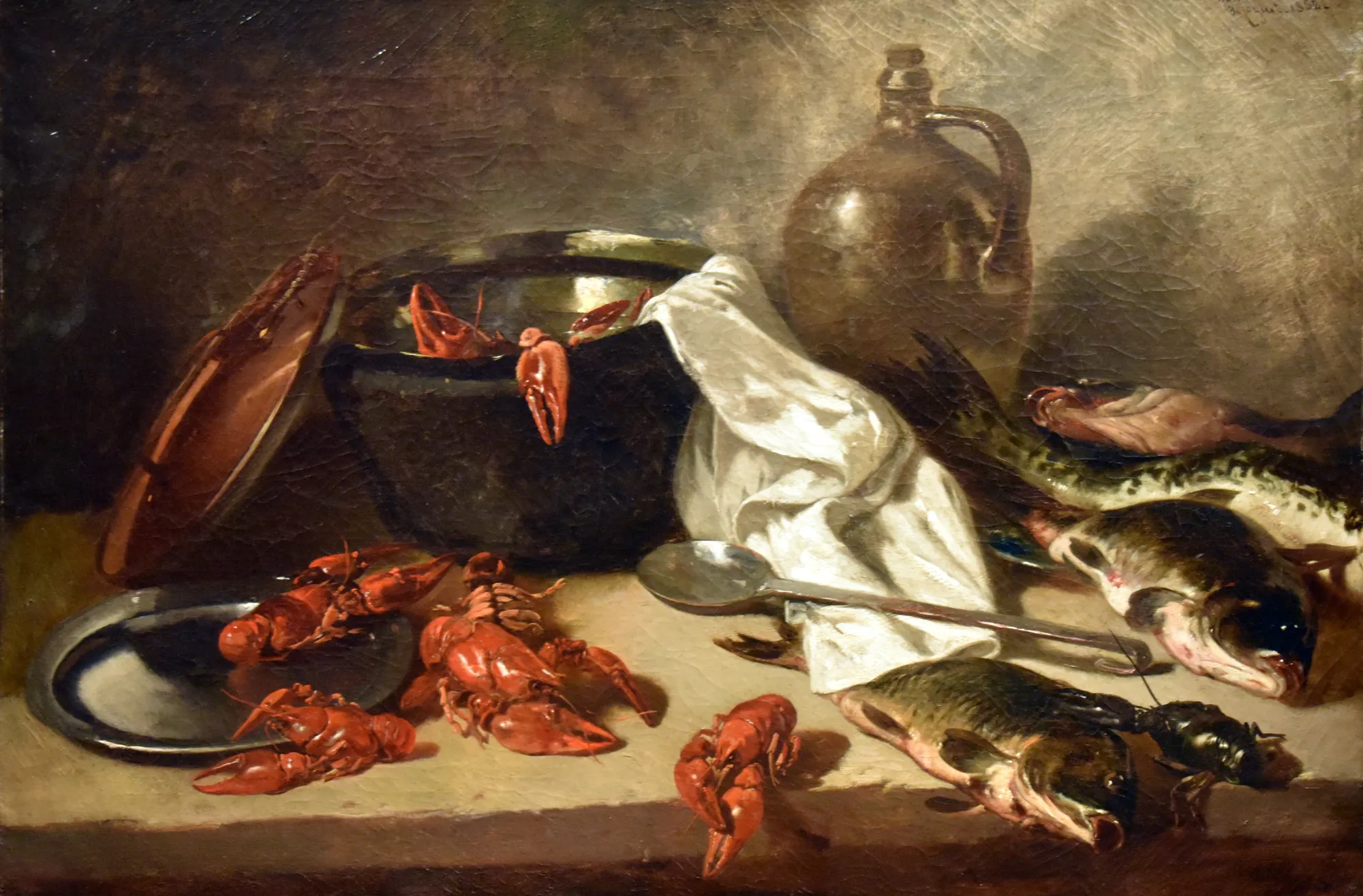 Still Life with Fish and Crayfish