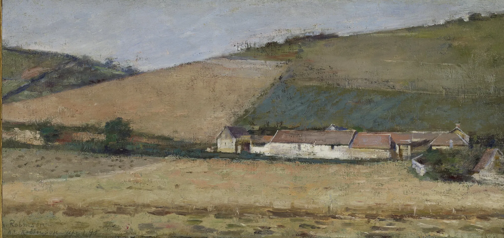 Farm Among Hills, Giverny