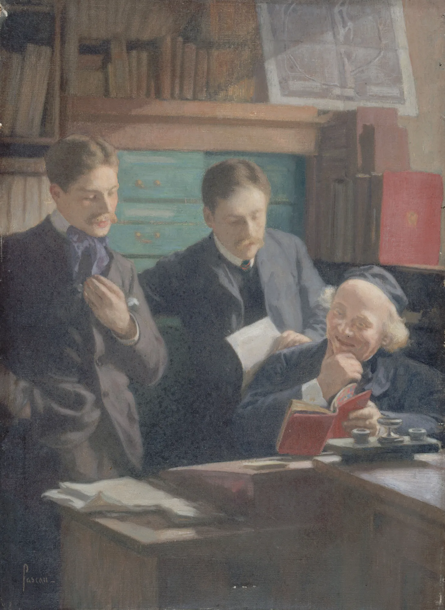 Honoré Champion and His Sons
