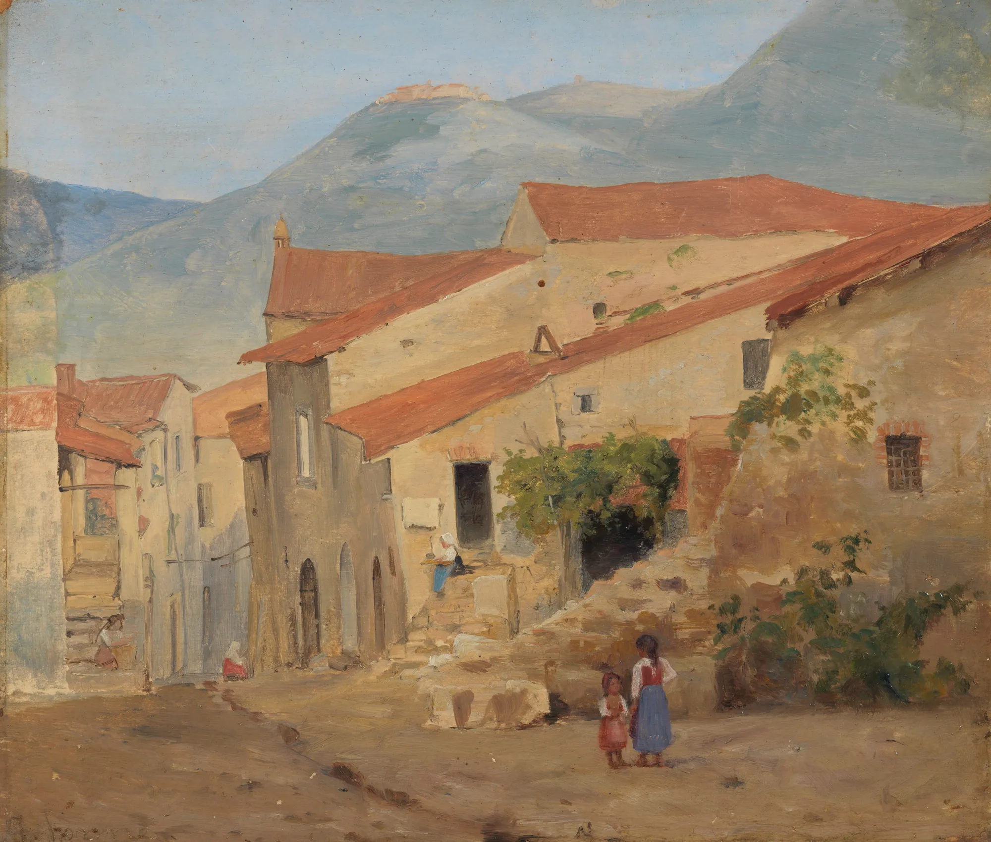 Village Street in the Sabine Mountains