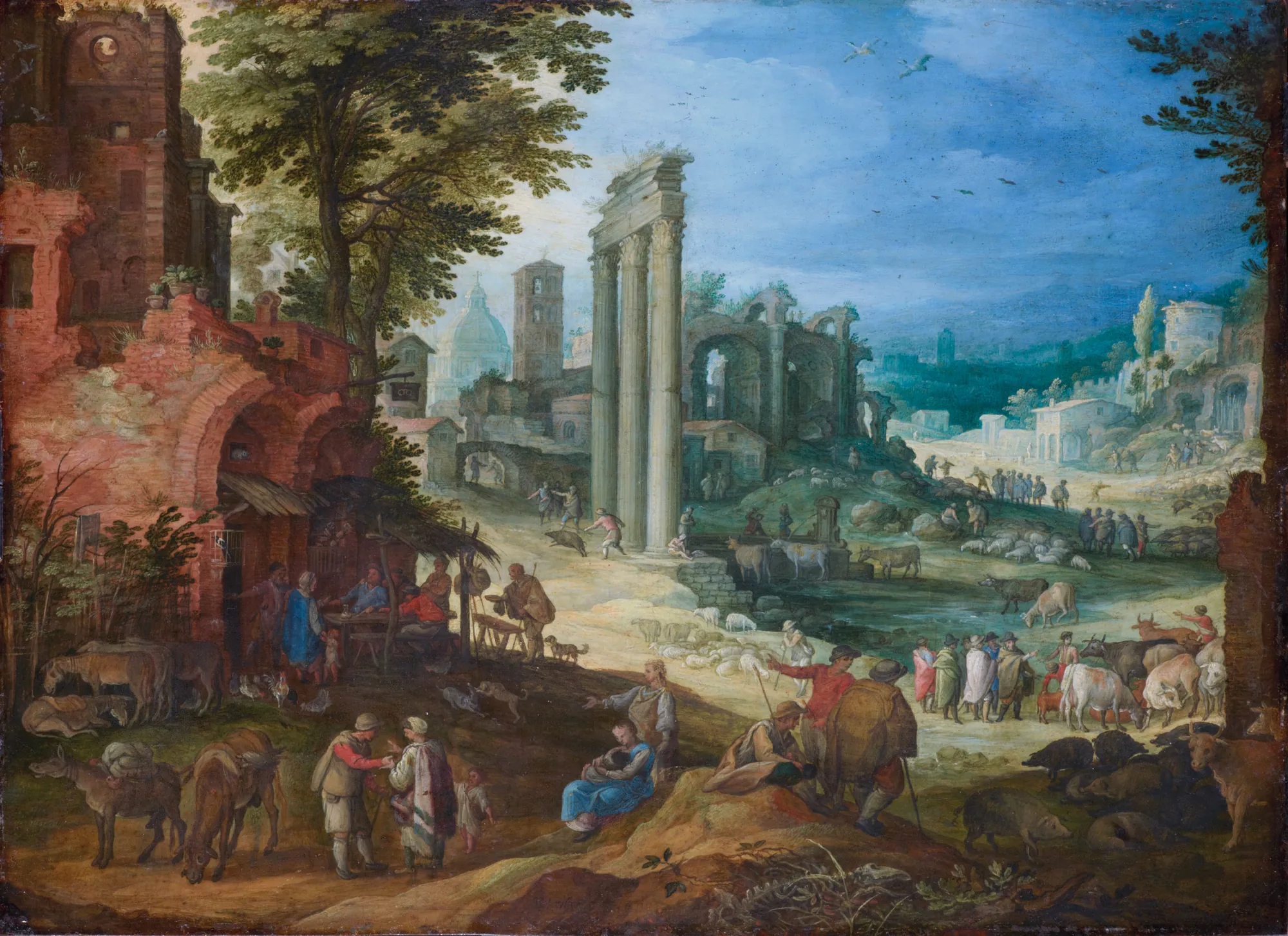 View of the Forum Romanum