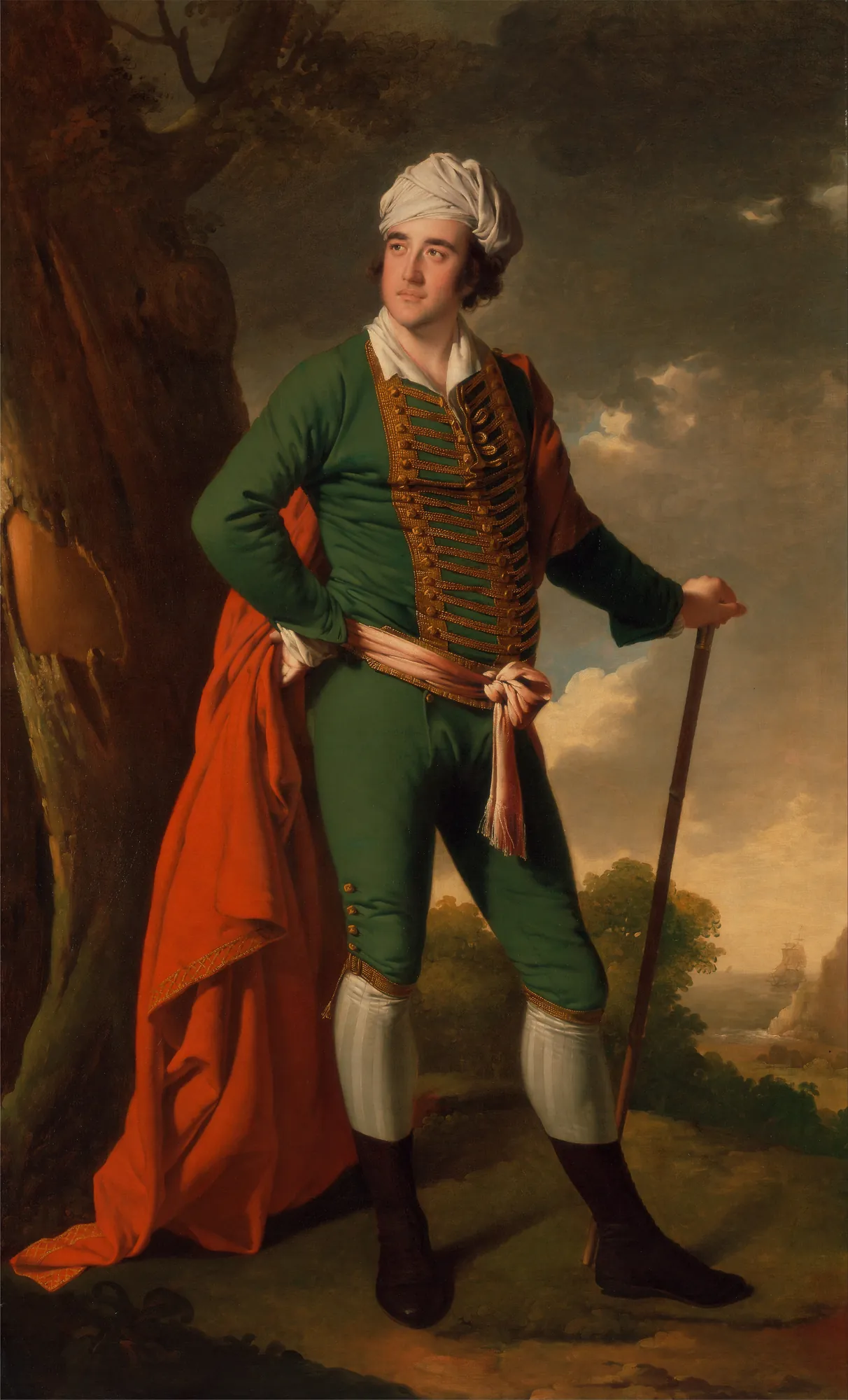 Portrait of a Man, Known as the "Indian Captain"