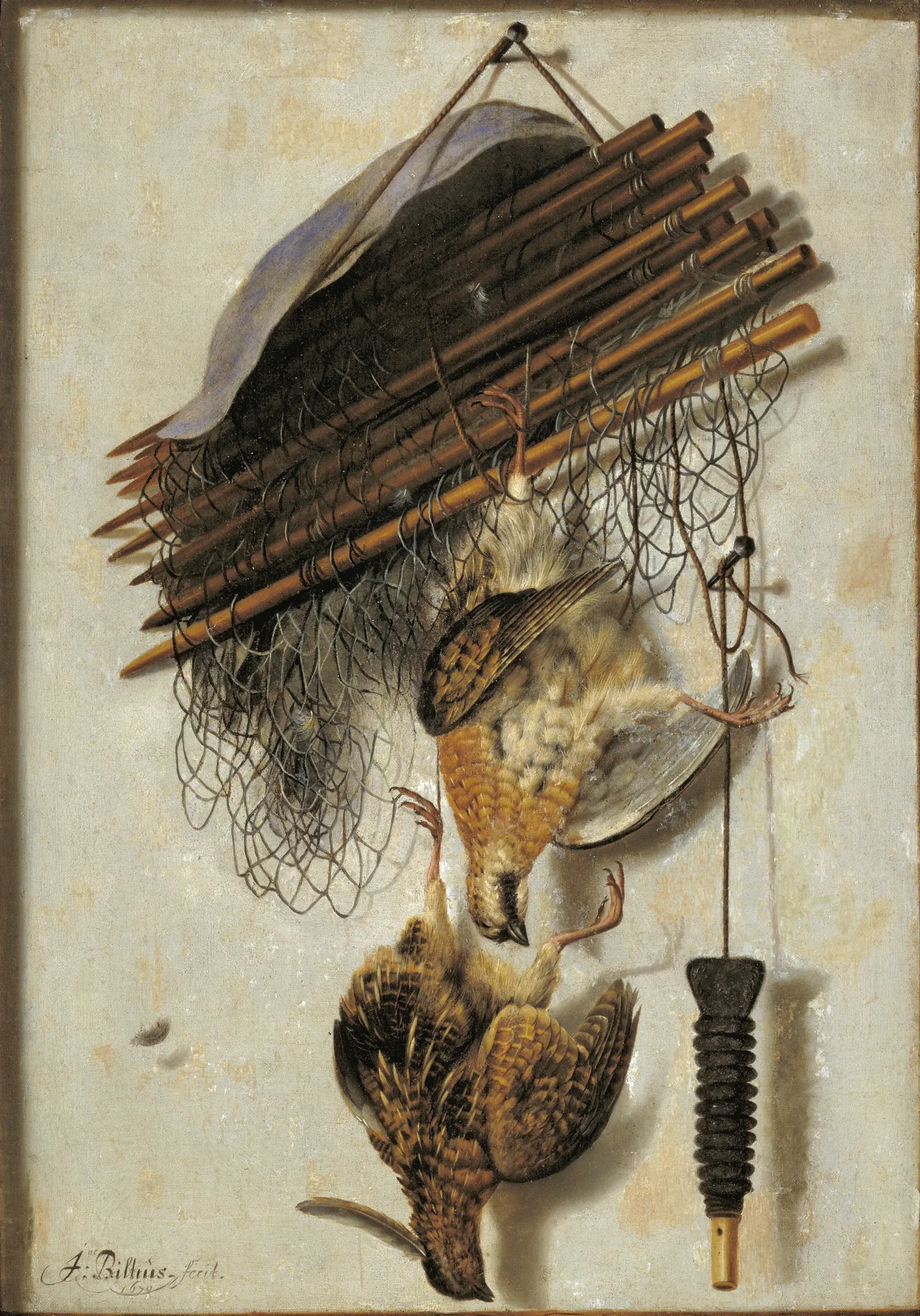 Dead Wildfowl and a Huntsman's Net