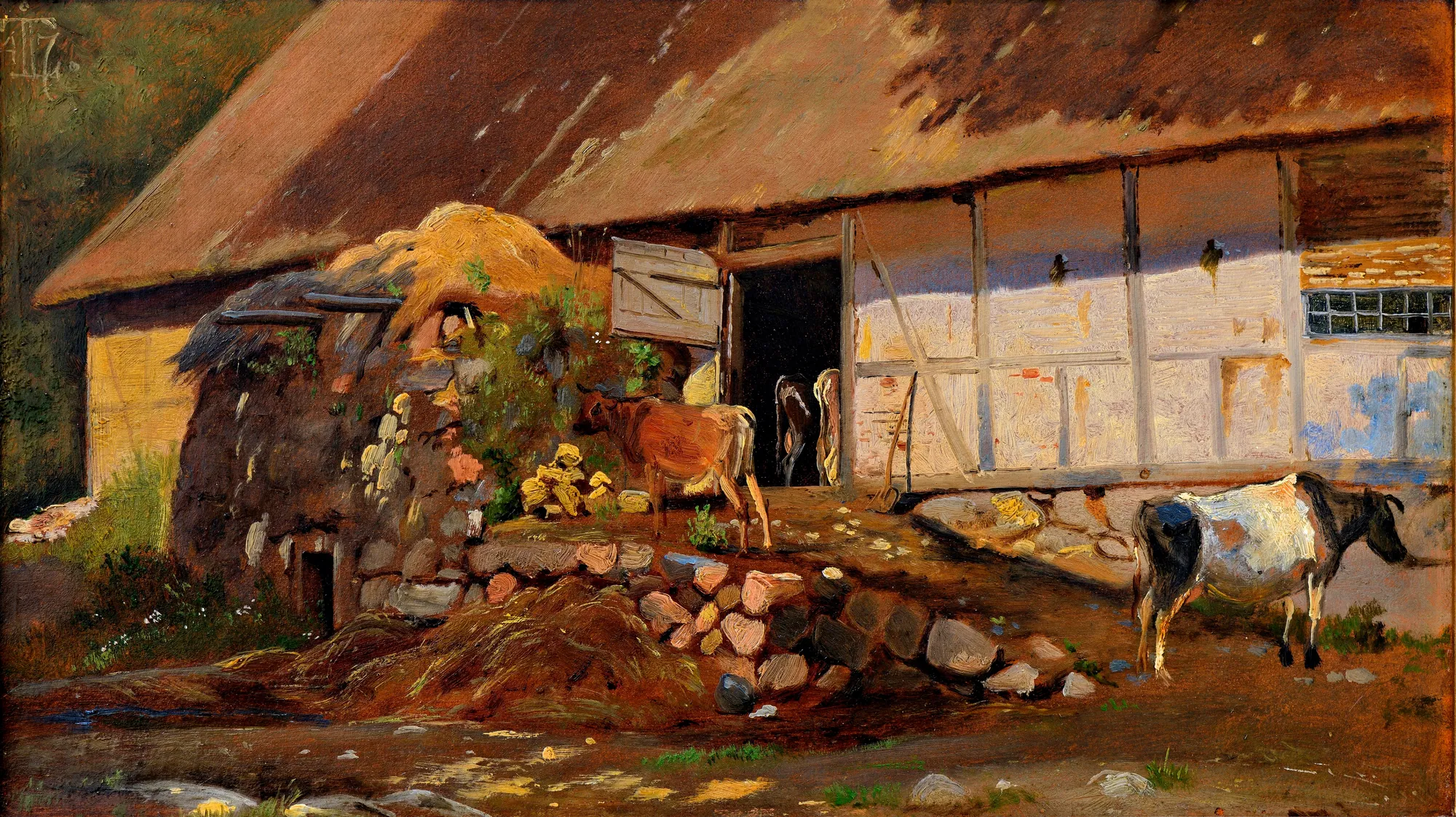 Outside the Cowshed