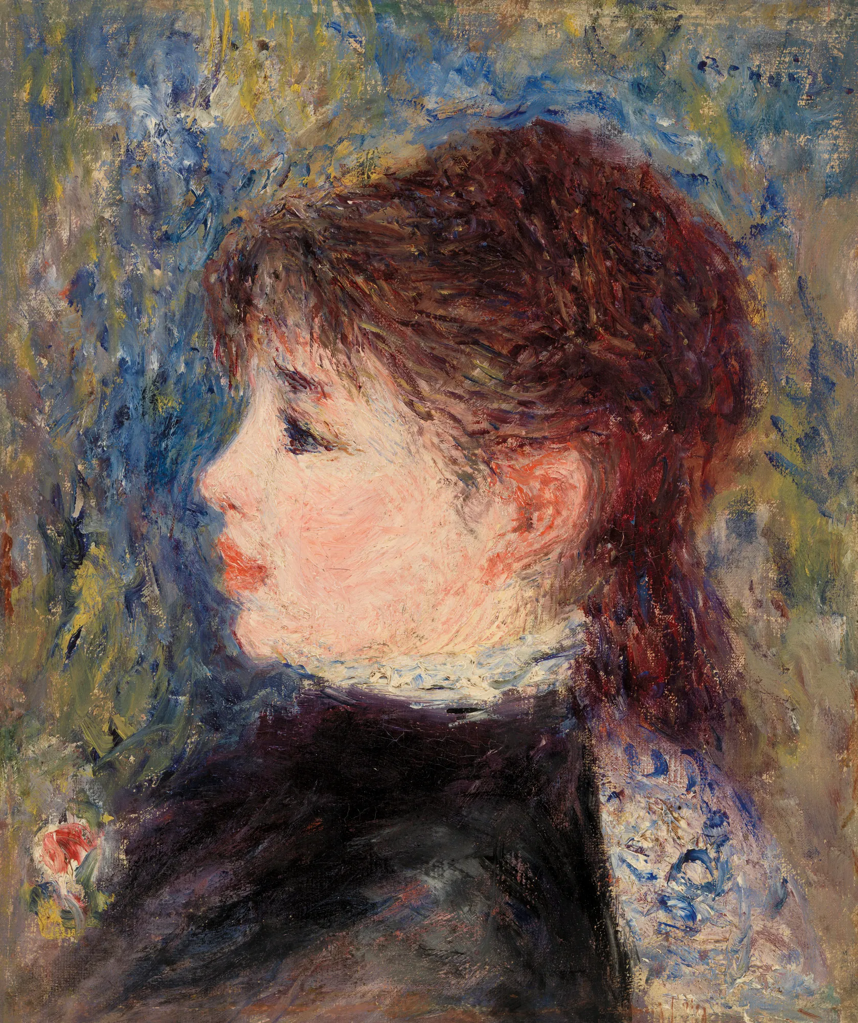 Young Woman with Rose (Jeune fille à la rose)