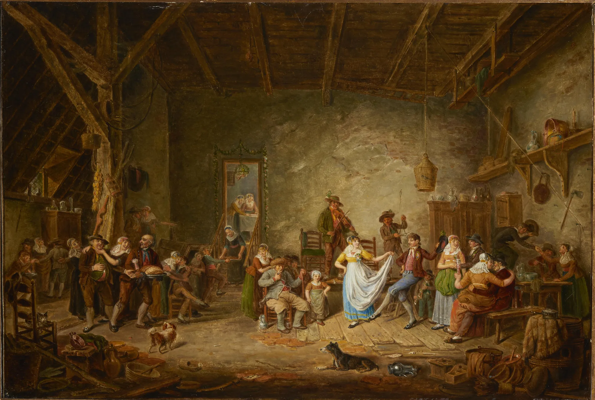 Peasant Wedding in North Holland