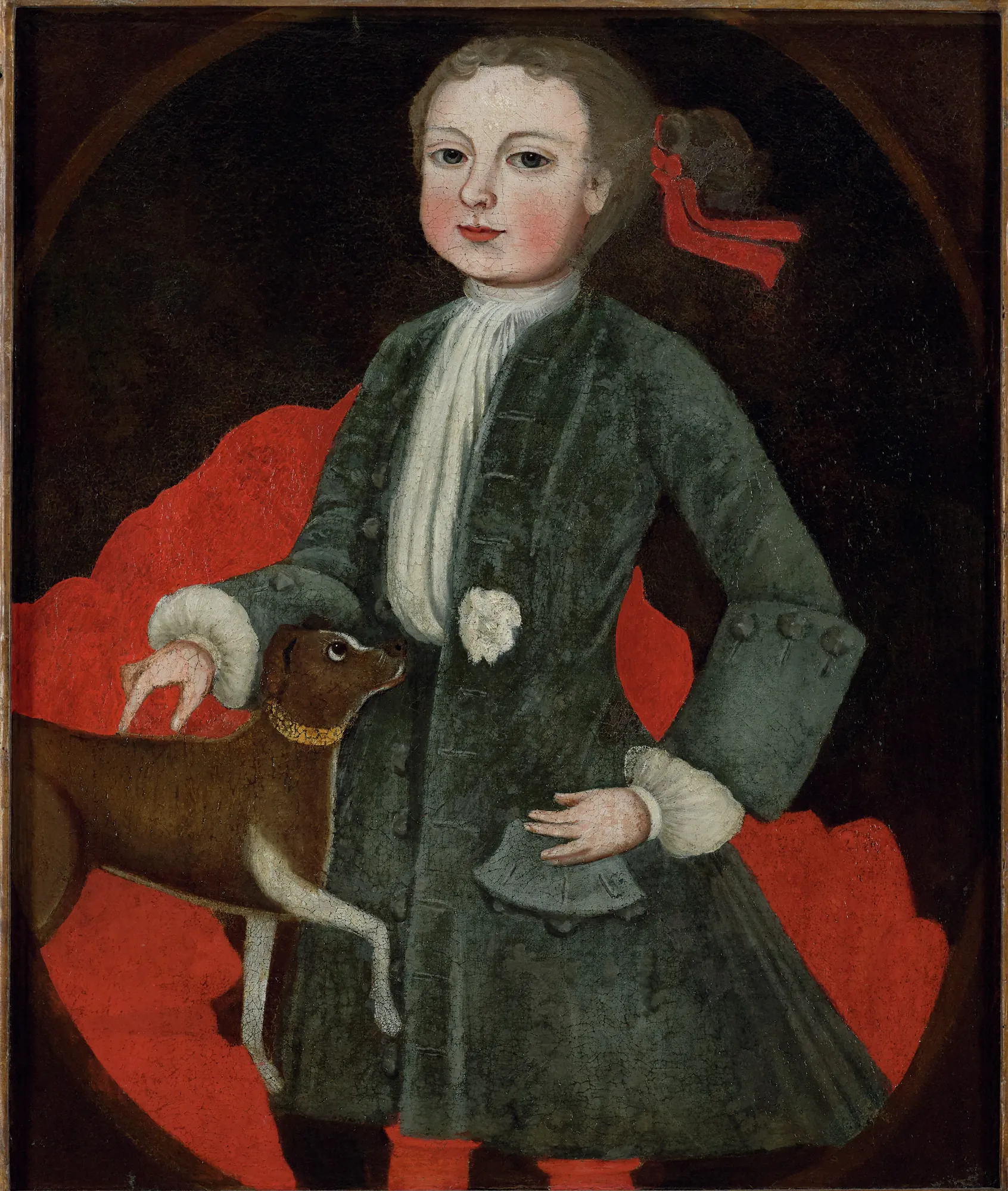Boy with Dog