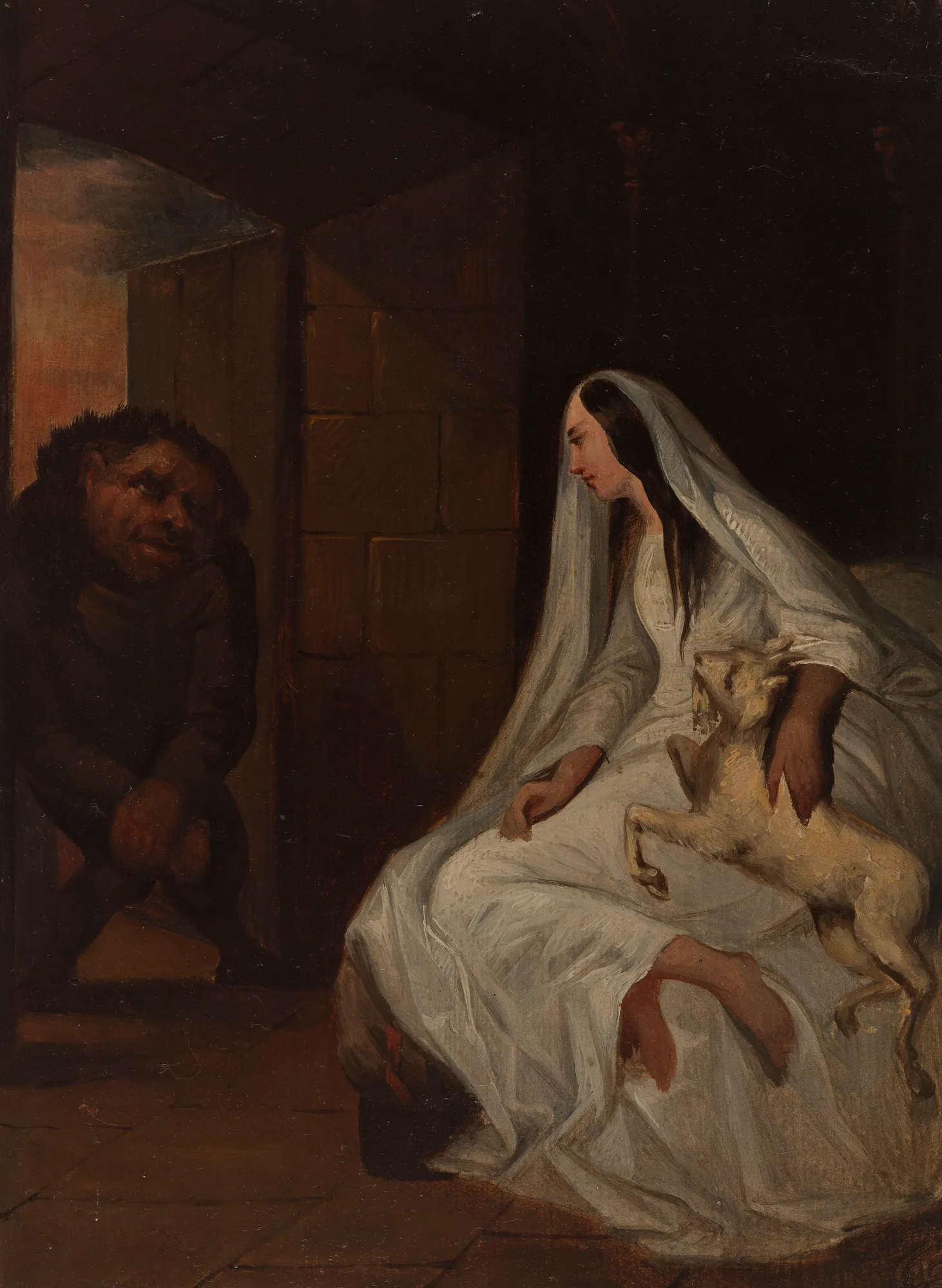 Esmeralda and Quasimodo
