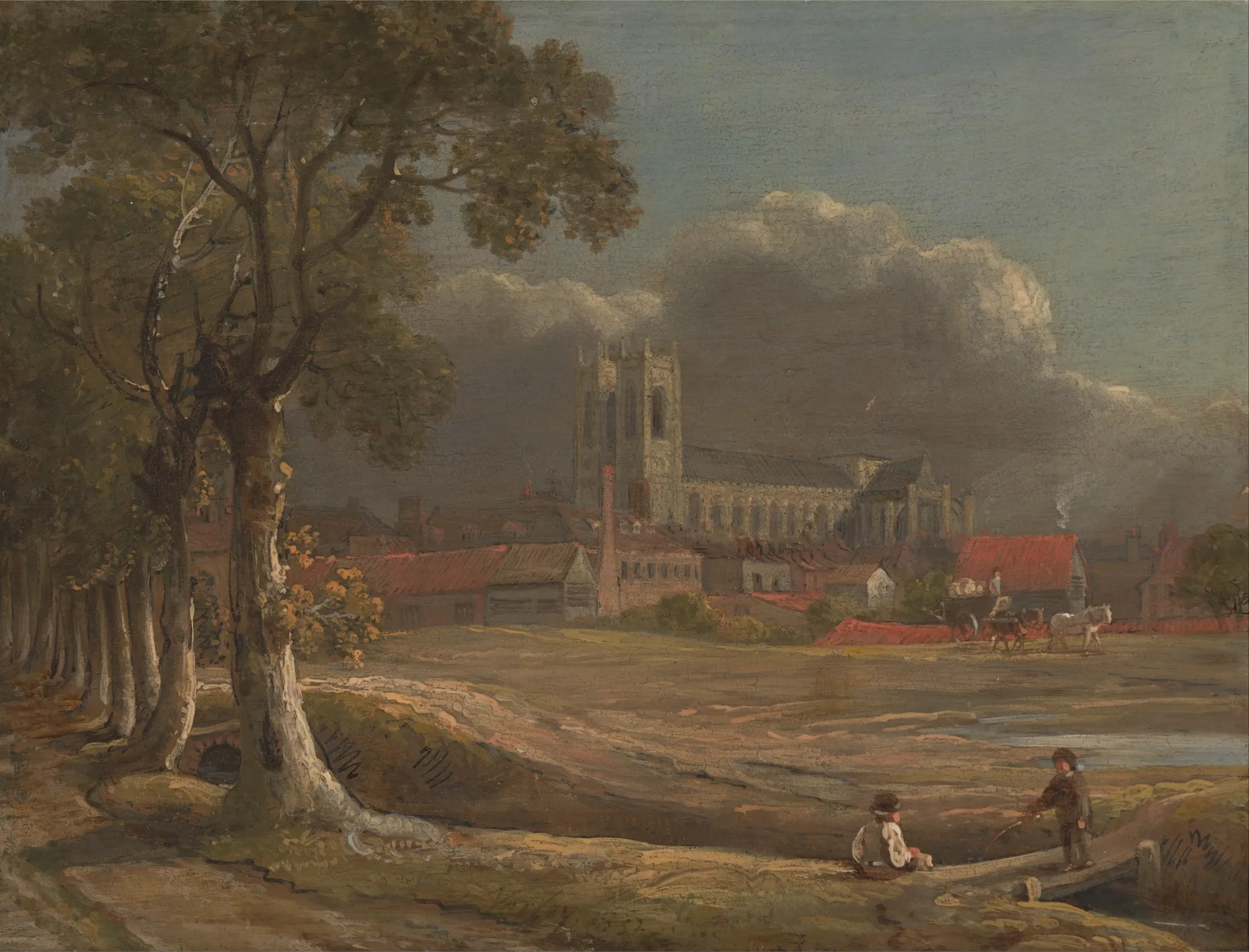 Westminster Abbey from Tothill Fields