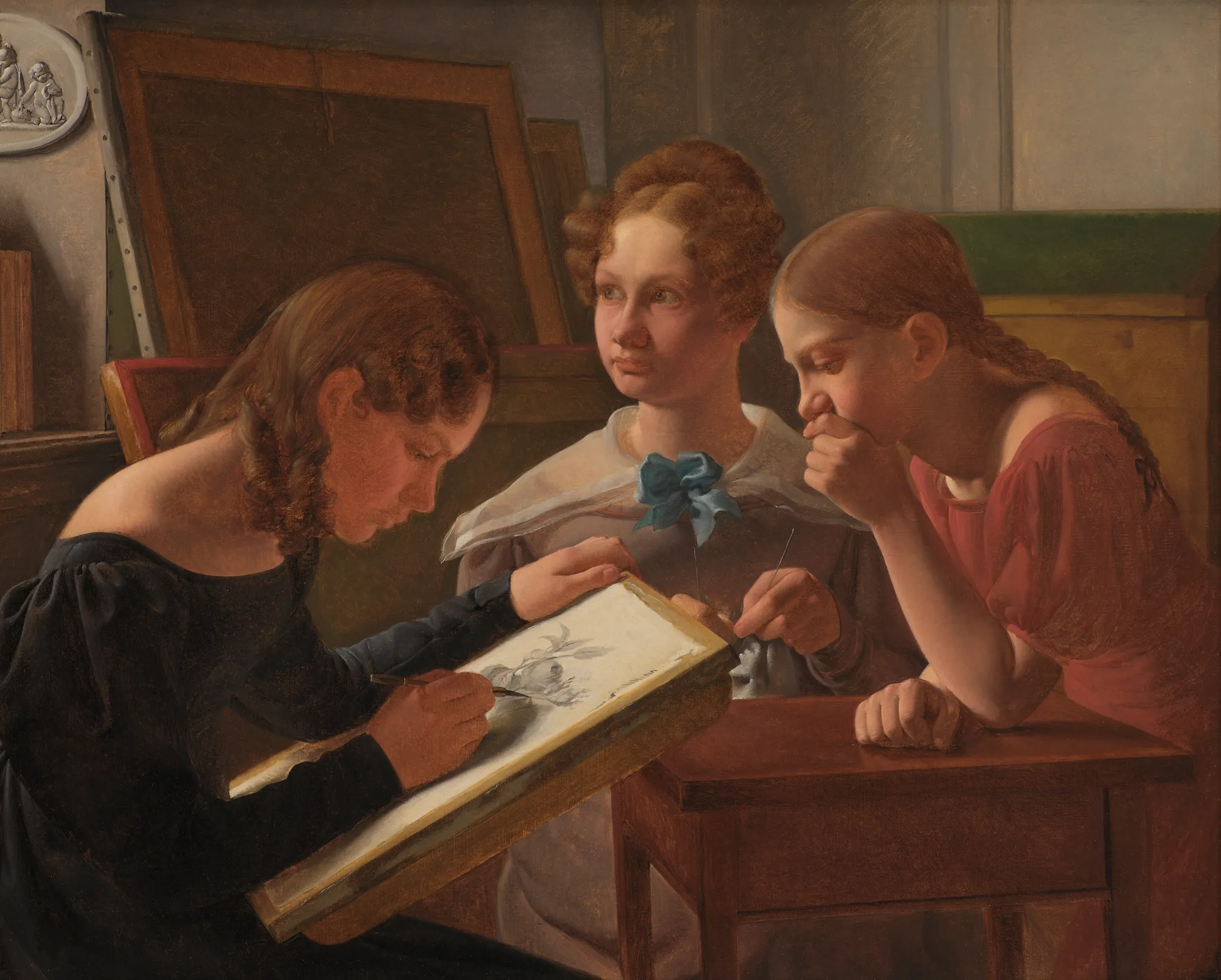 Three Young Girls (The Artist's Sisters)