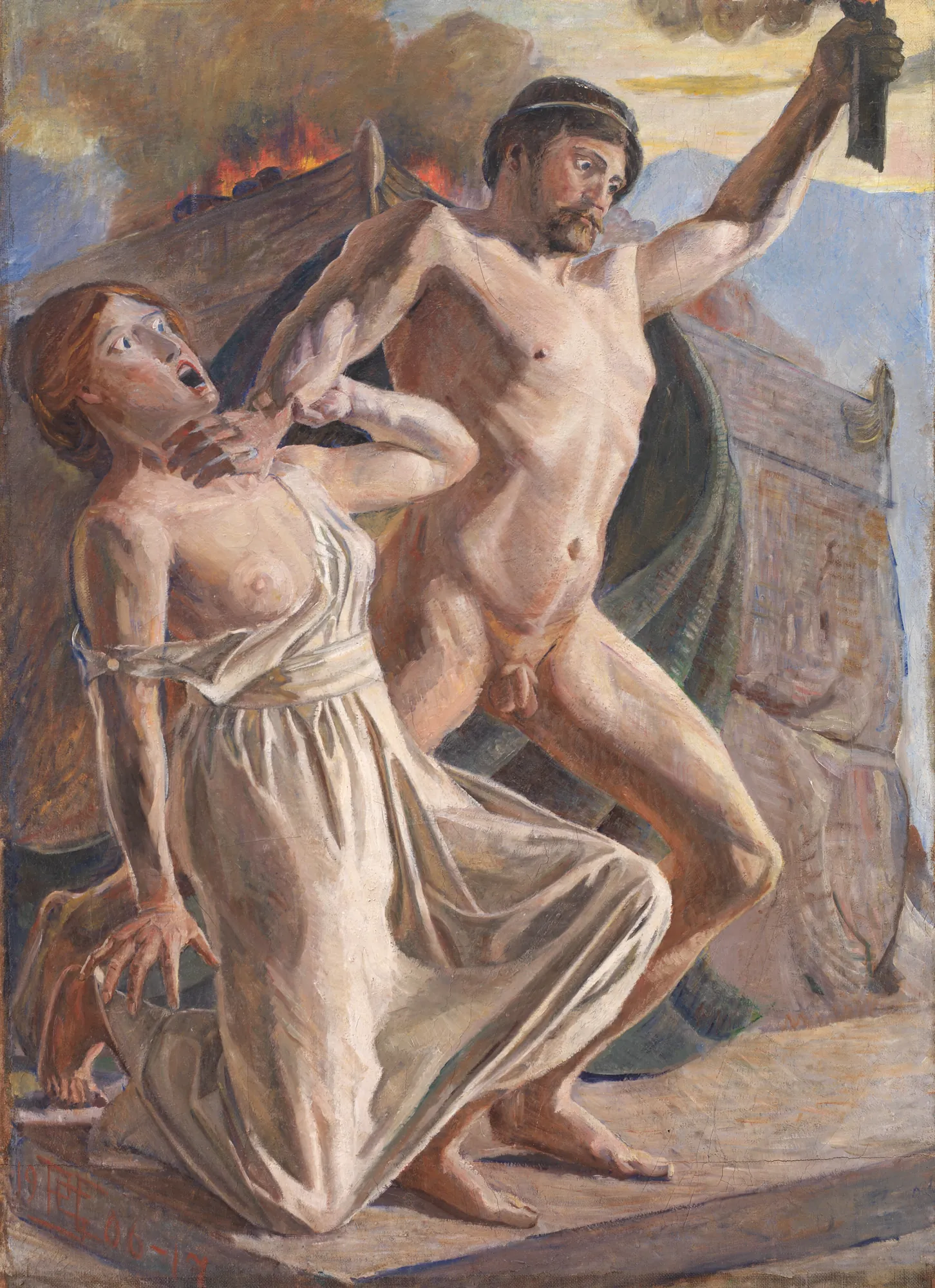 Prometheus Stealing Fire