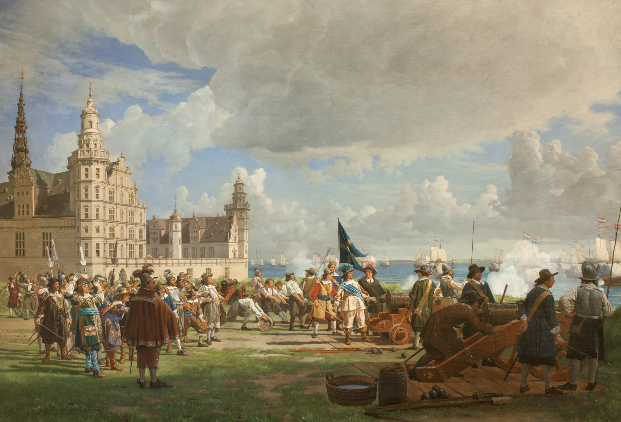 The Dutch Fleet Passing the Sound, 1658